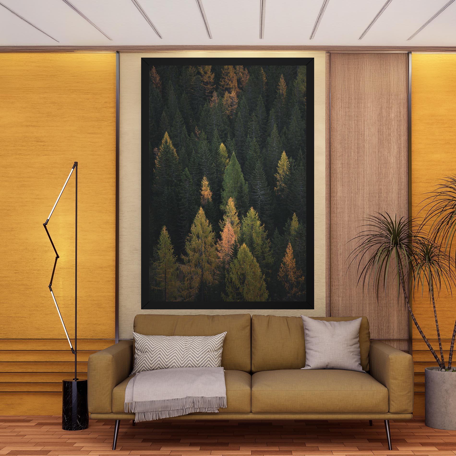 Tablou Canvas Color Mix Tree mockup 9