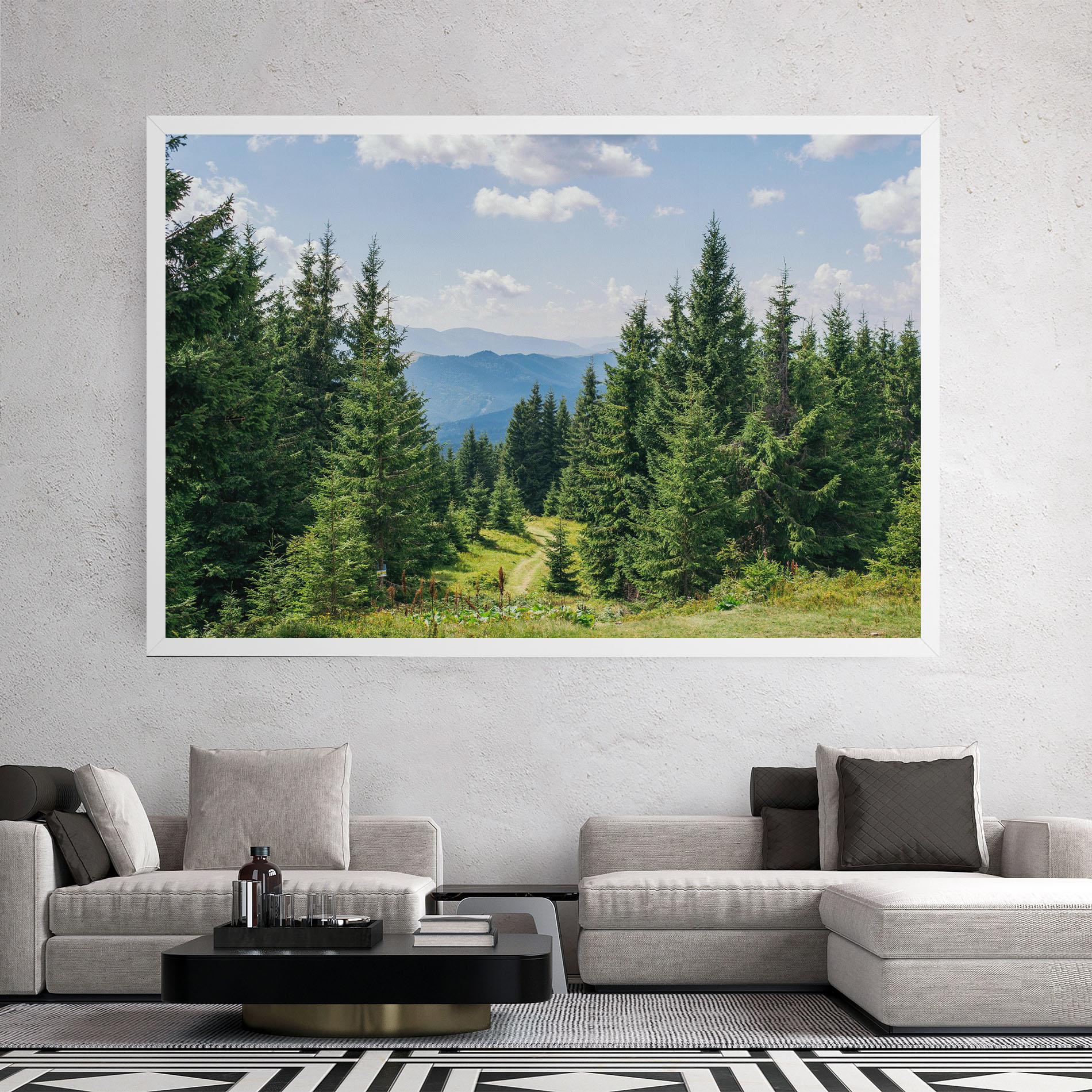 Tablou Canvas Carpathian Mountain mockup 2