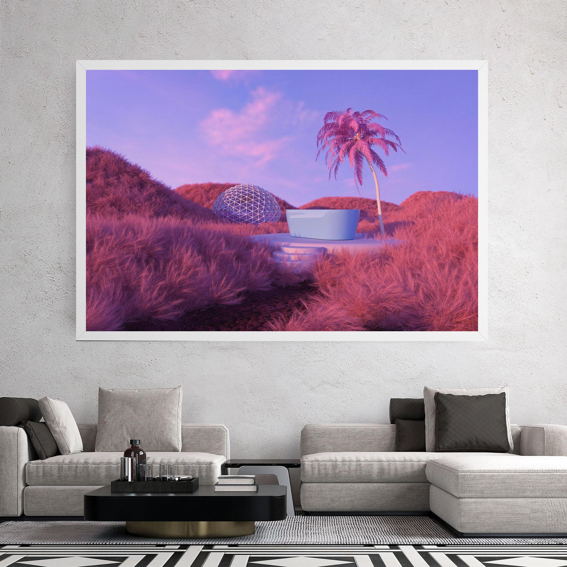 Tablou Canvas Pink World mockup 2