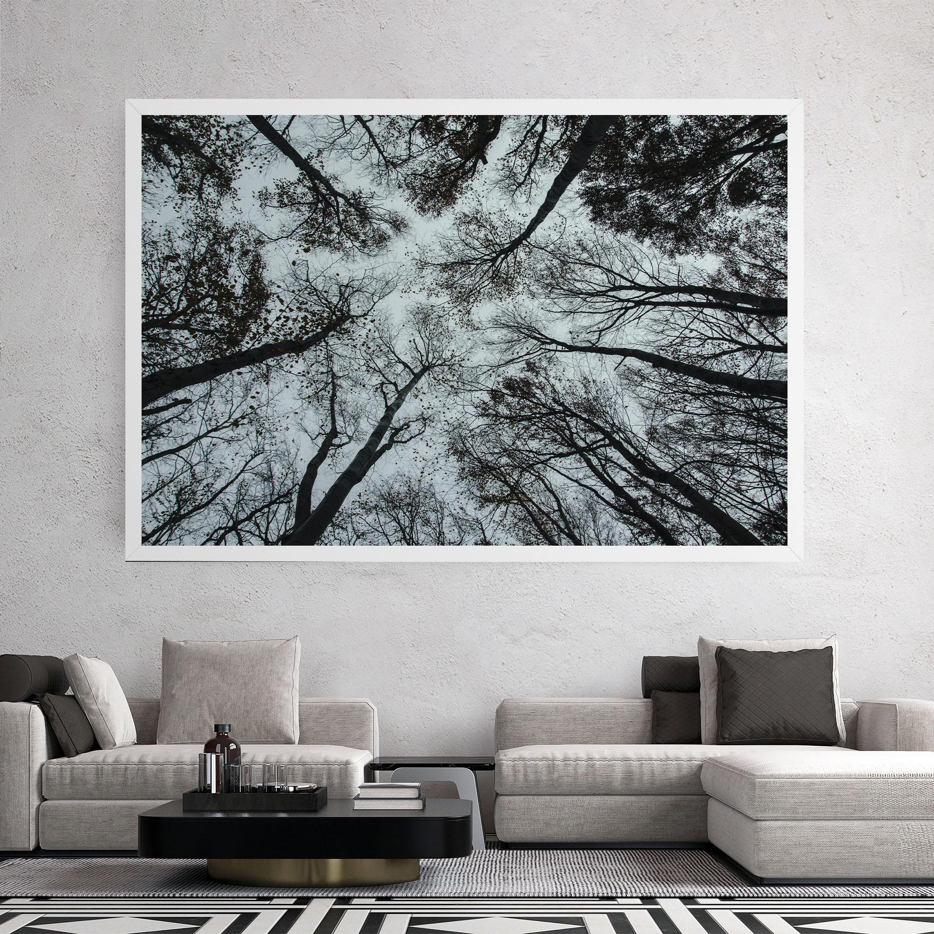 Tablou Canvas Trees Touching mockup 2