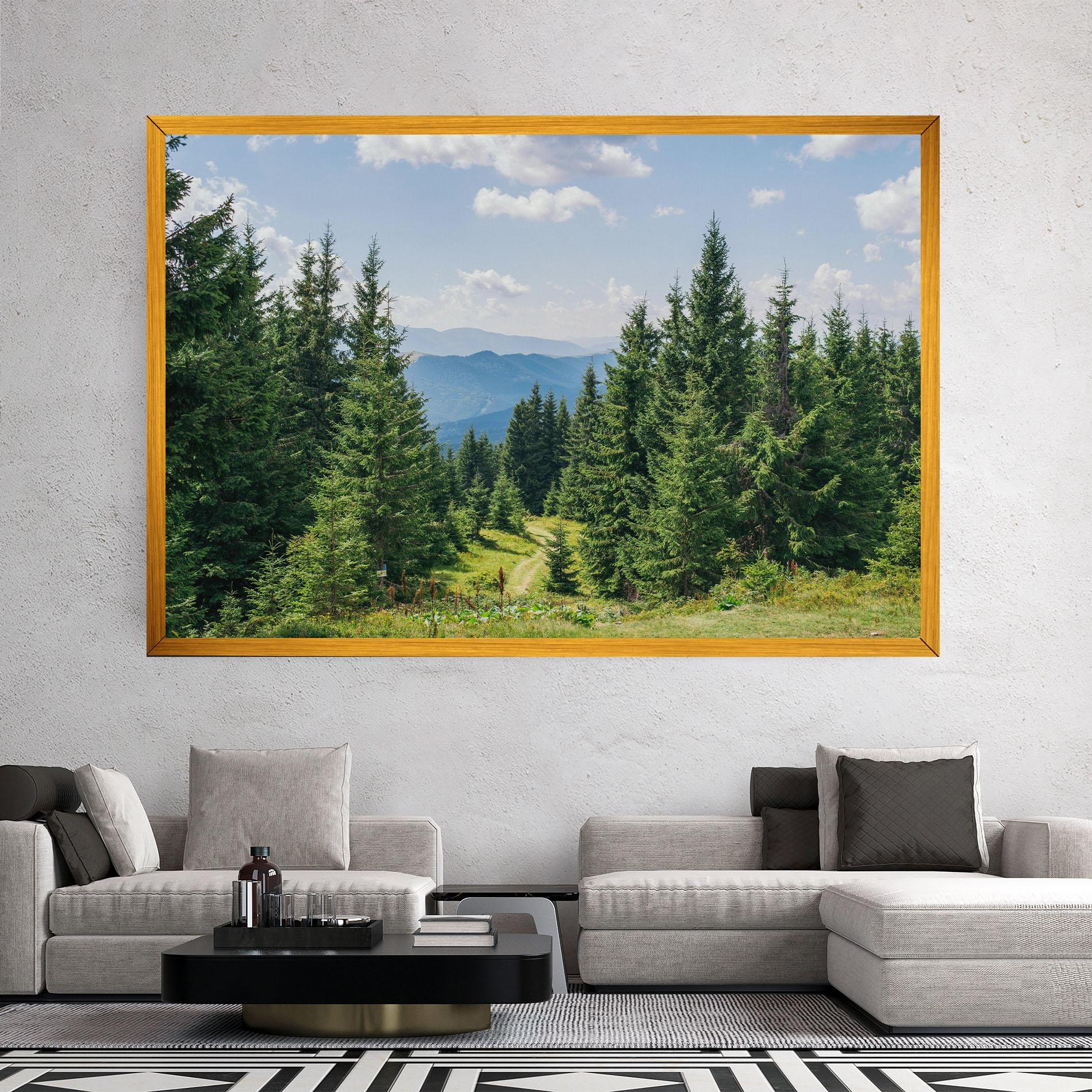 Tablou Canvas Carpathian Mountain mockup 2