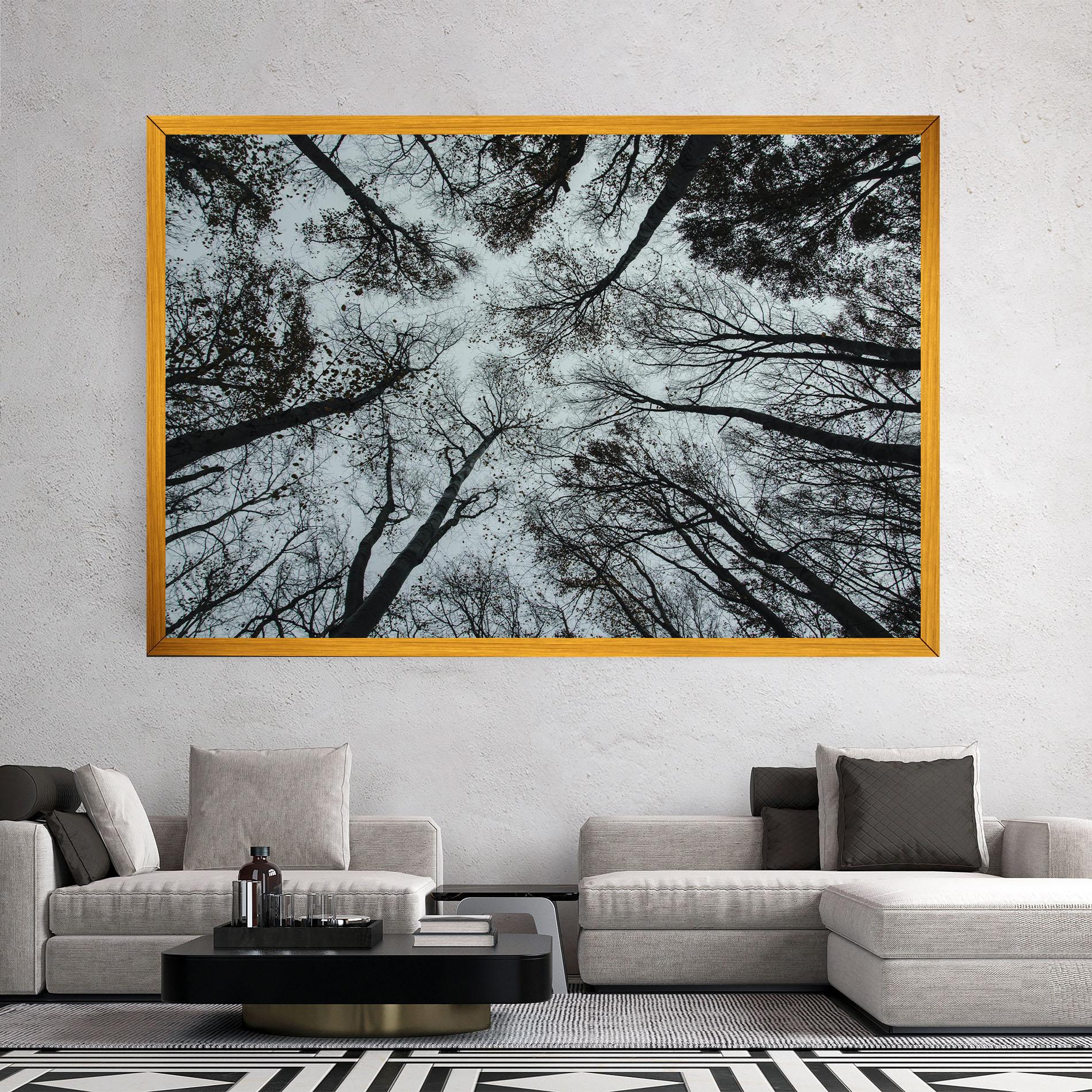 Tablou Canvas Trees Touching mockup 2