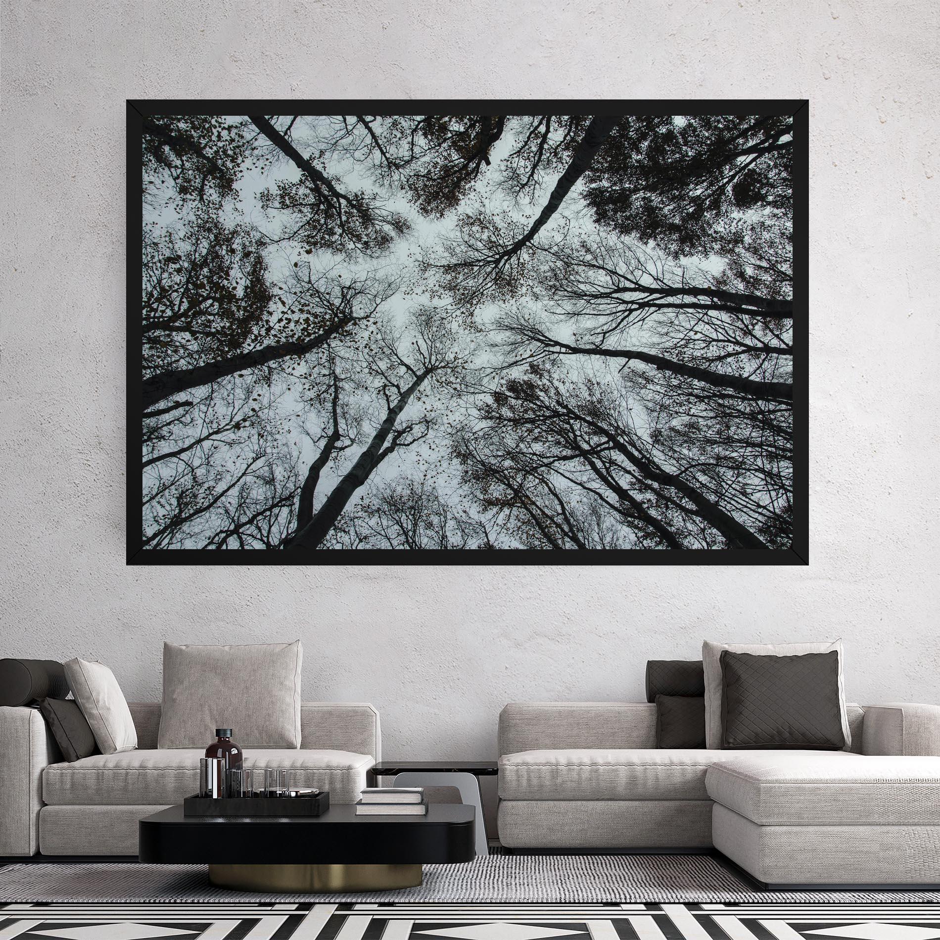 Tablou Canvas Trees Touching mockup 2
