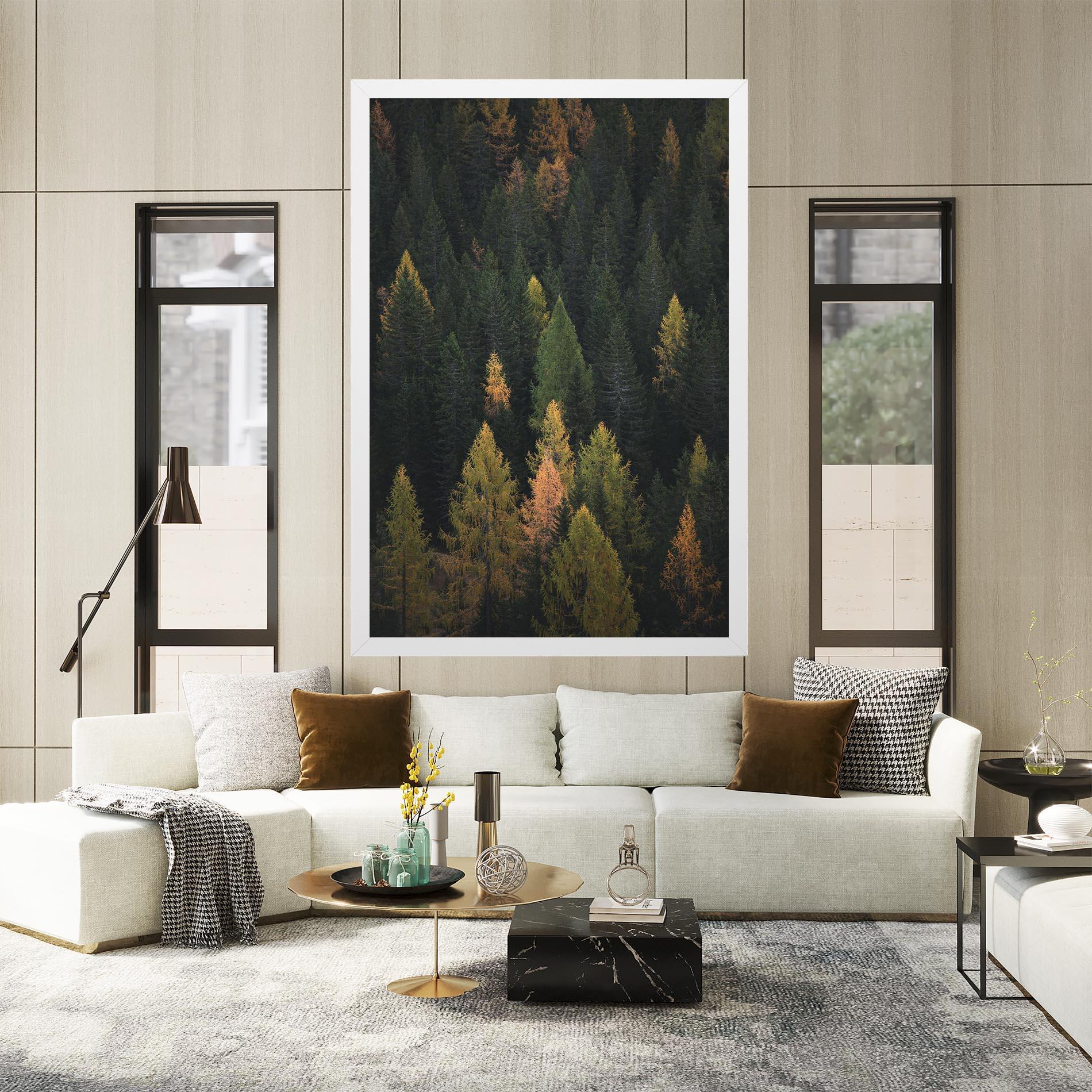 Tablou Canvas Color Mix Tree mockup 2