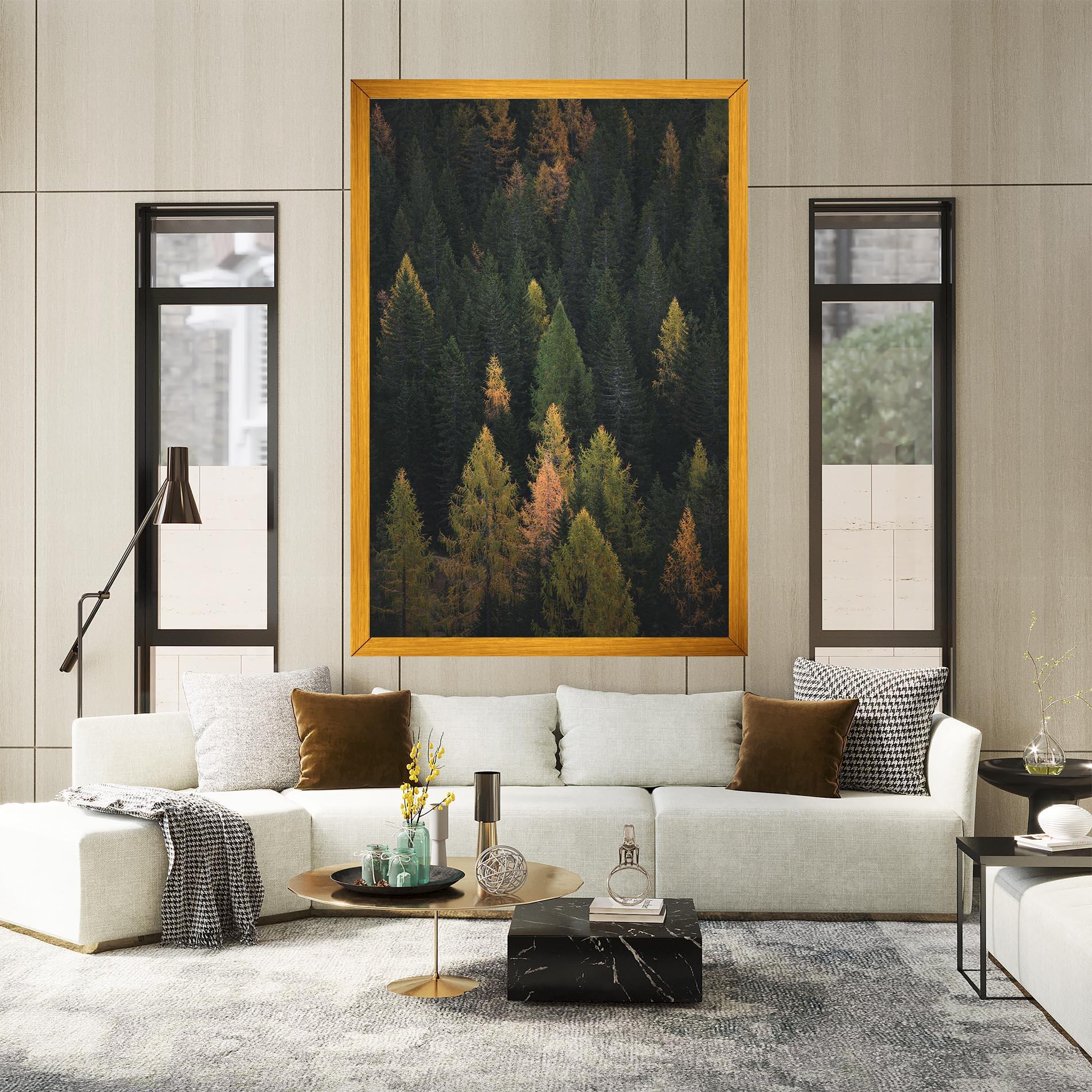 Tablou Canvas Color Mix Tree mockup 2