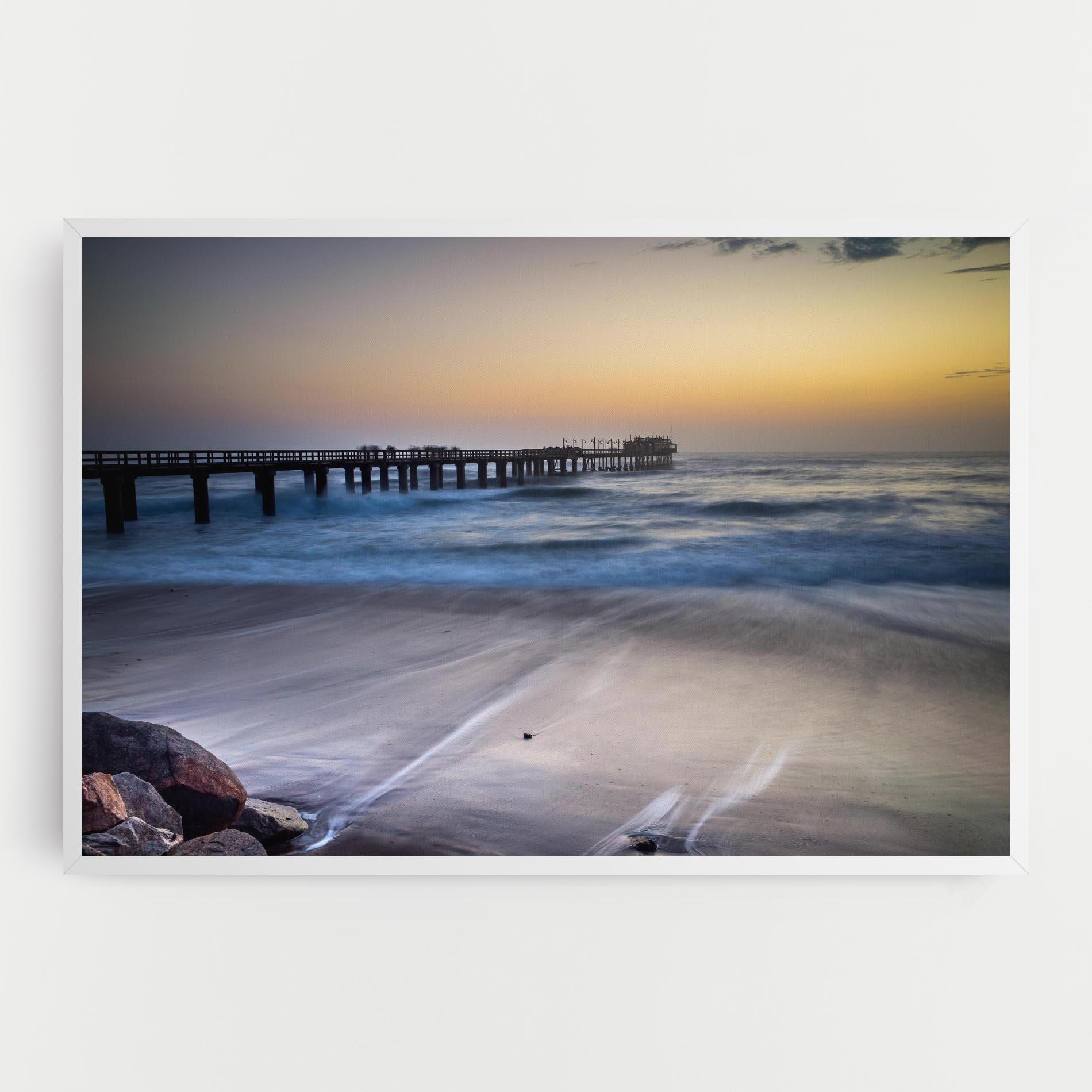 Tablou Canvas Empty Pretty Beach mockup 0