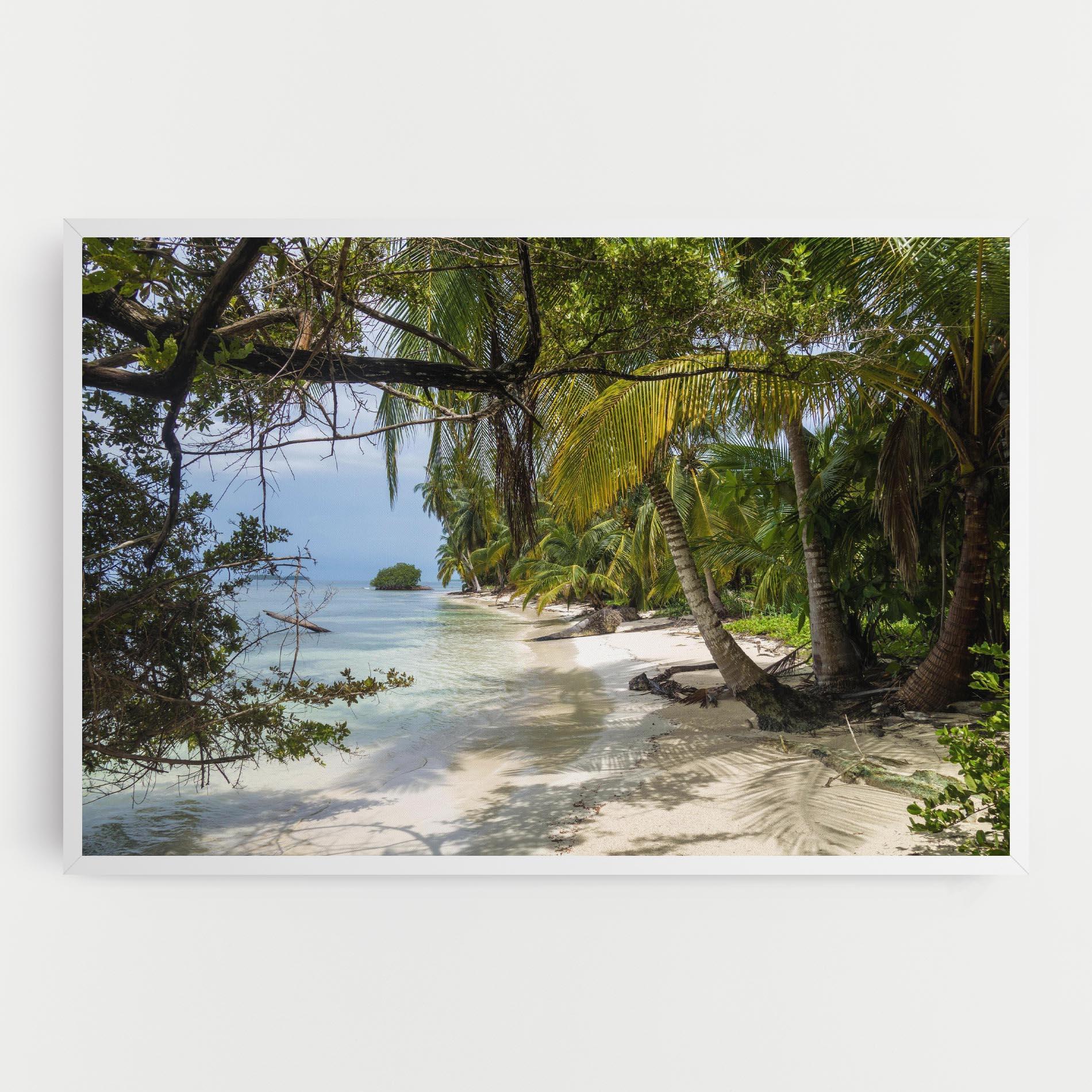 Tablou Canvas Island Beach mockup 0