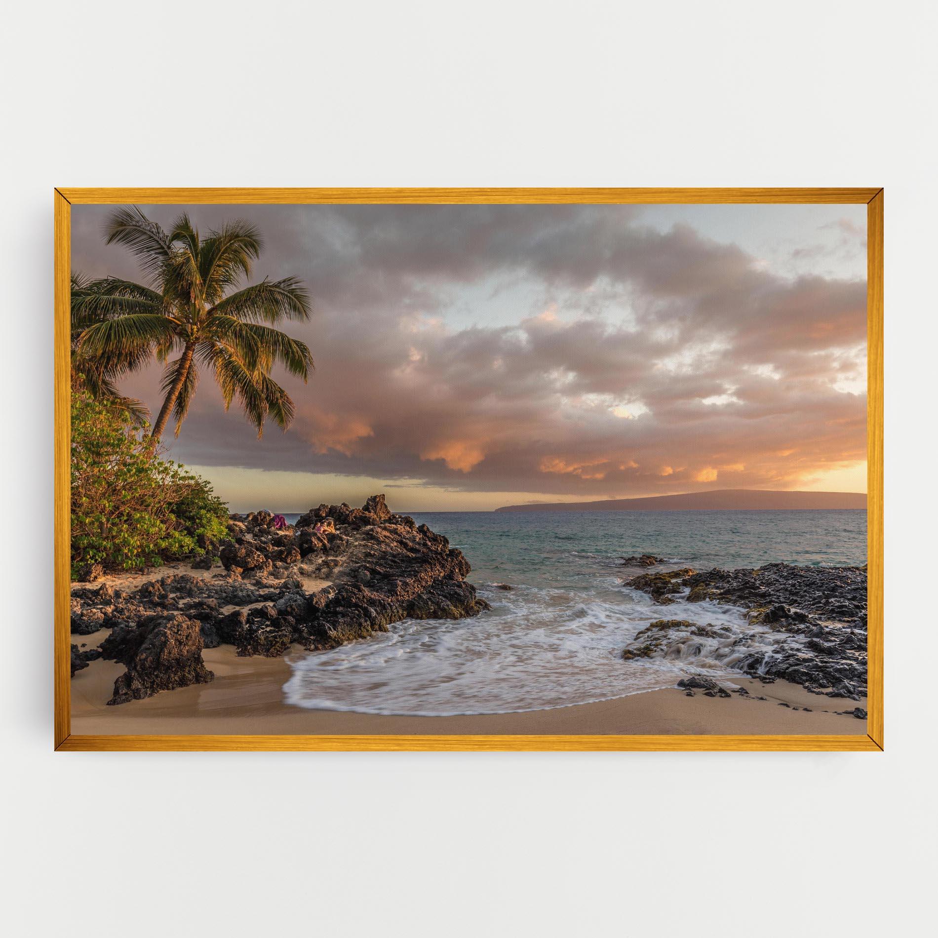 Tablou Canvas Beautiful Beach Landscape mockup 0