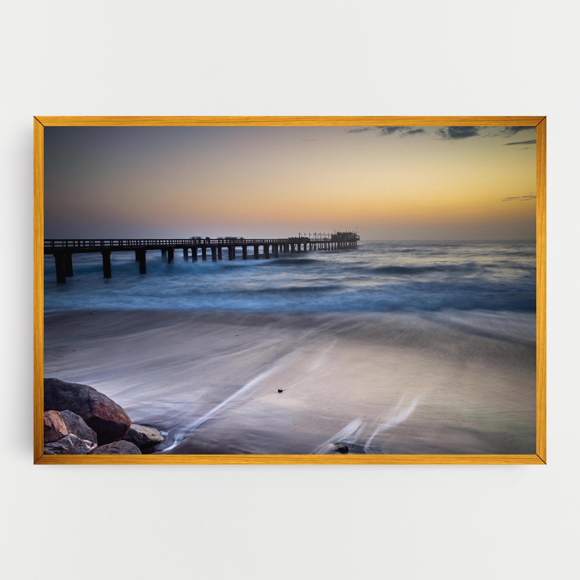 Tablou Canvas Empty Pretty Beach mockup 0