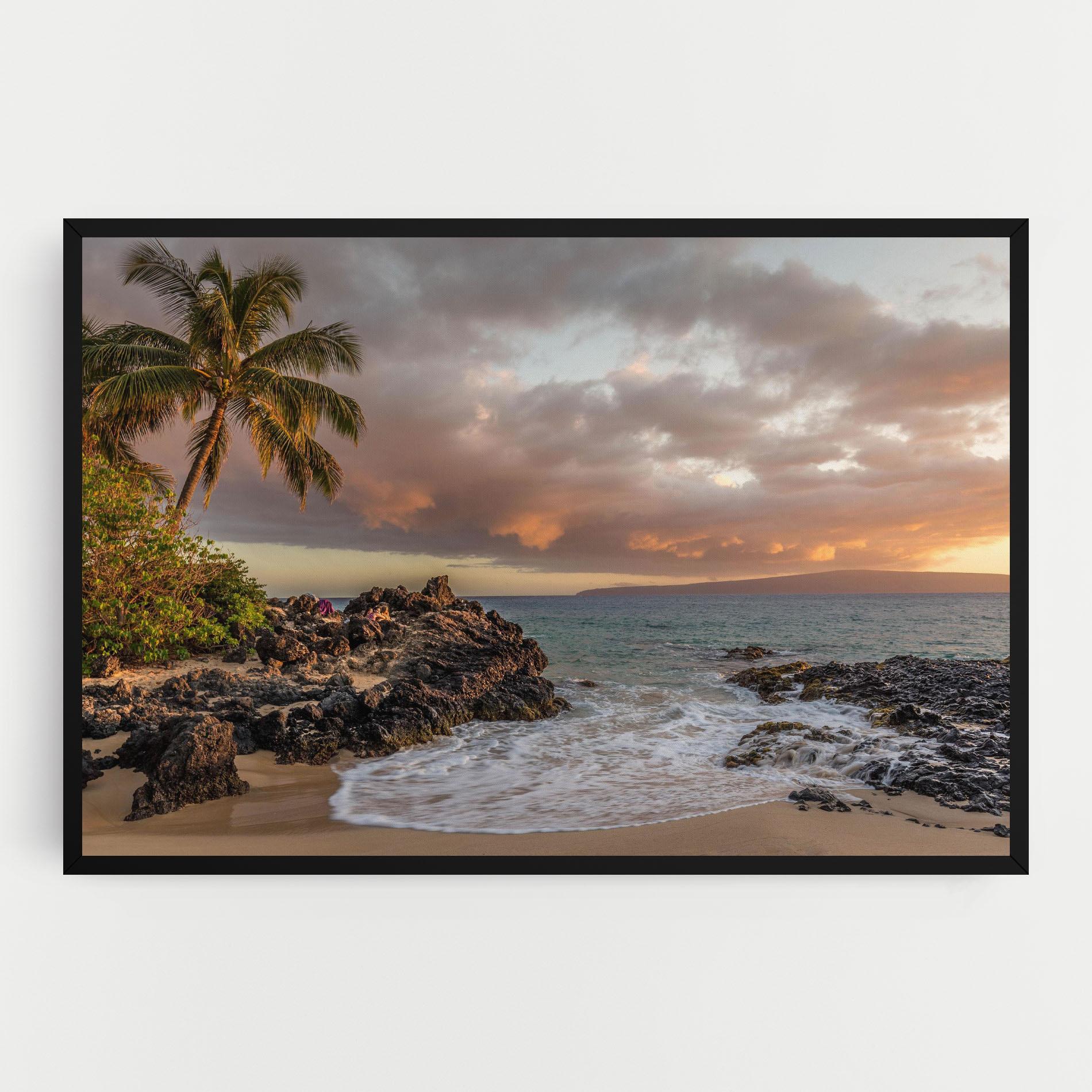 Tablou Canvas Beautiful Beach Landscape mockup 0