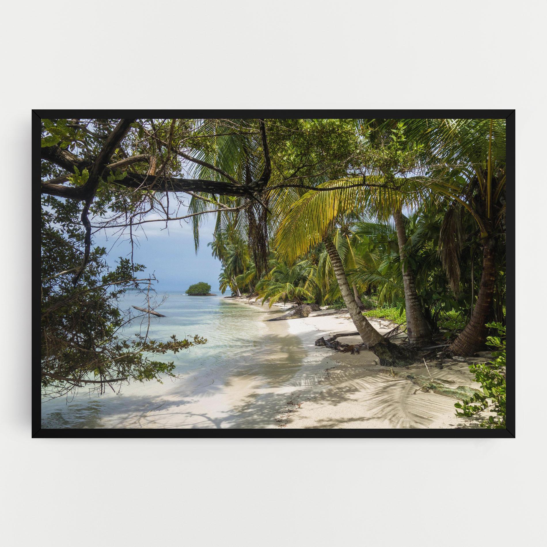 Tablou Canvas Island Beach mockup 0