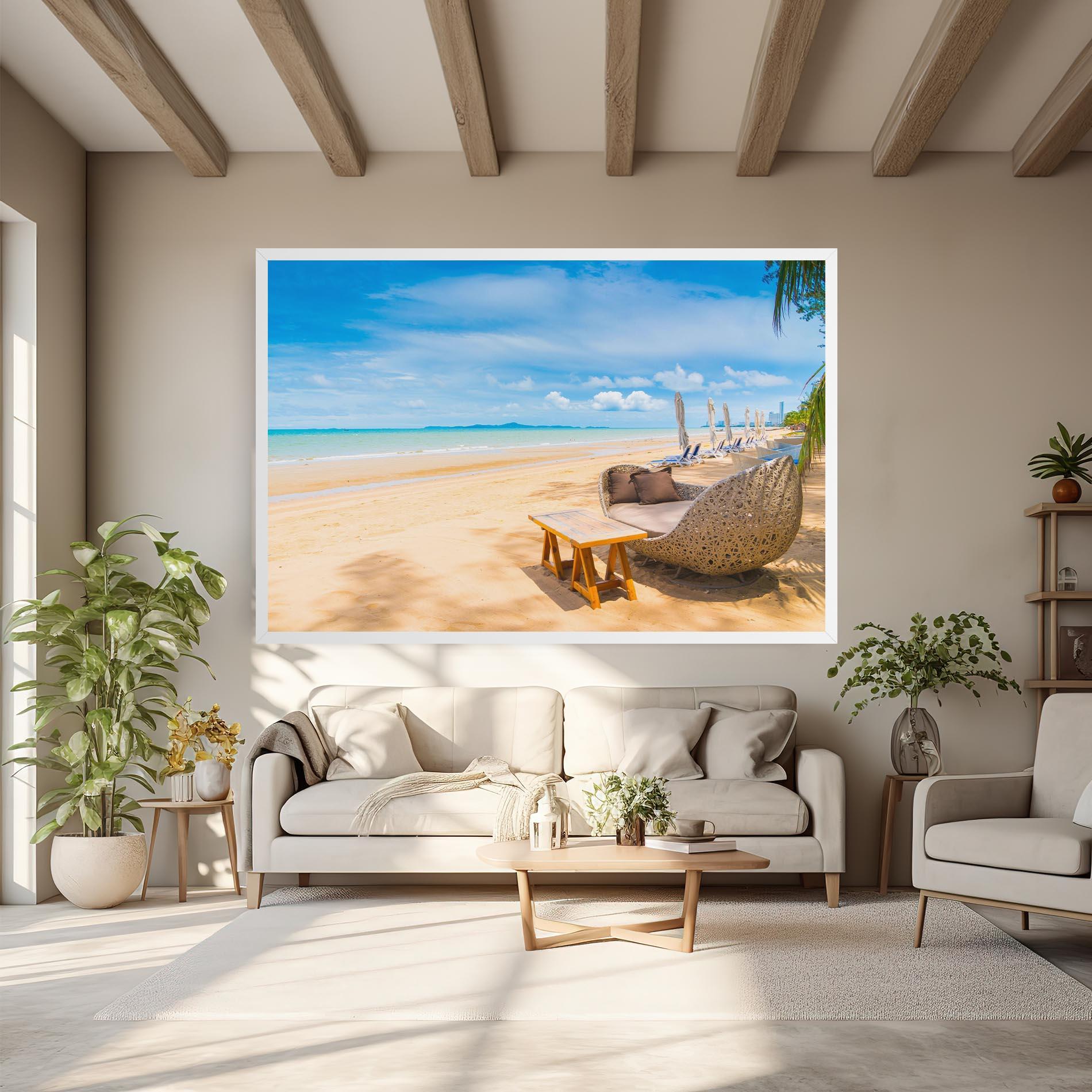 Tablou Canvas Dinning Blue Sky mockup 6