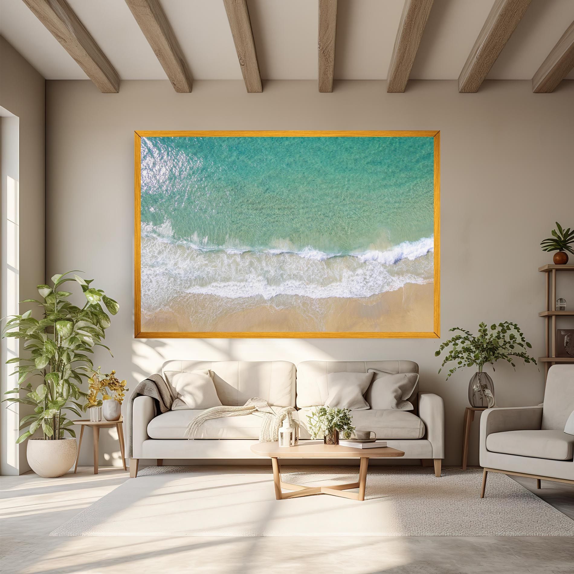 Blue Waves Beach mockup 6