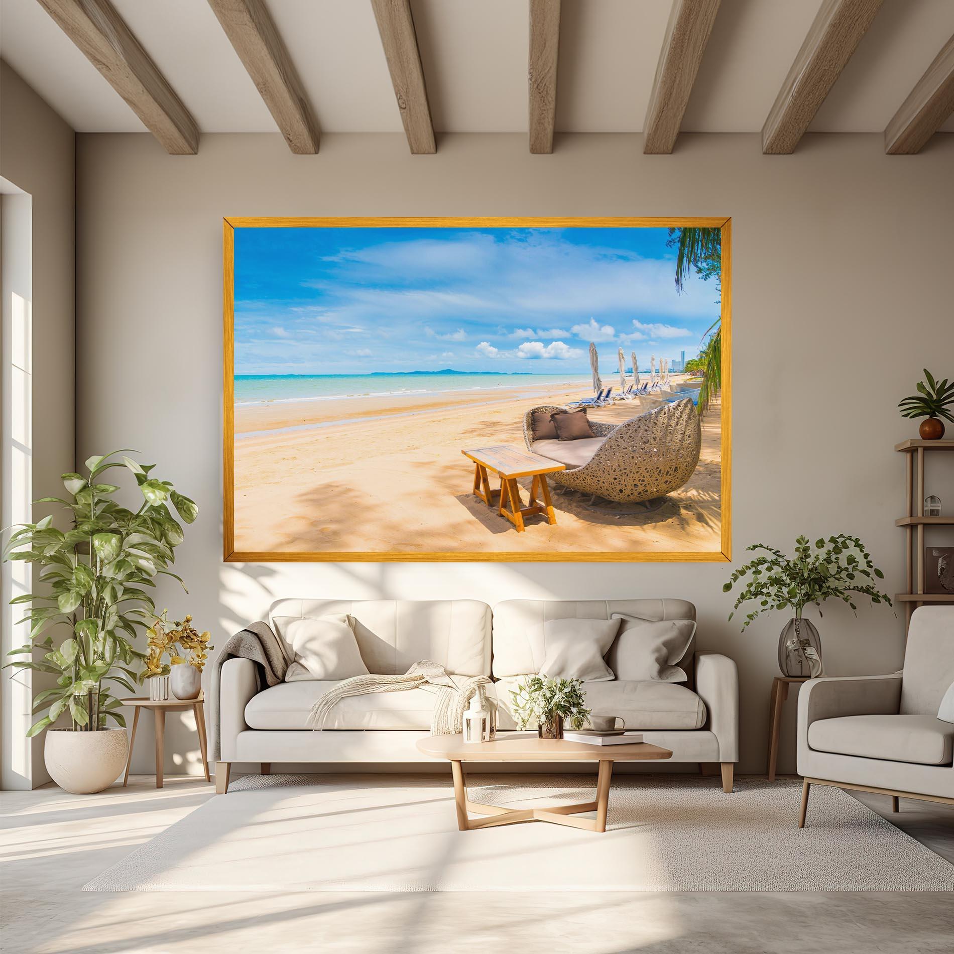 Tablou Canvas Dinning Blue Sky mockup 6