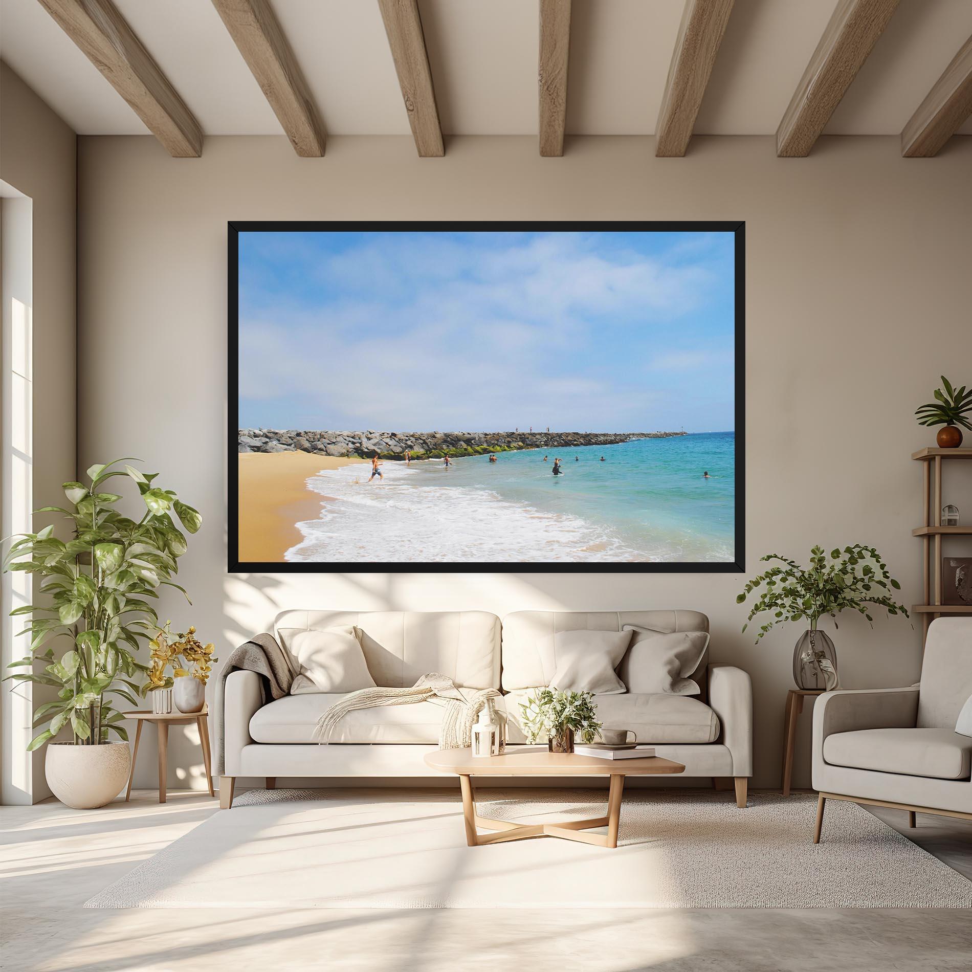 Tablou Canvas At The Beach mockup 6