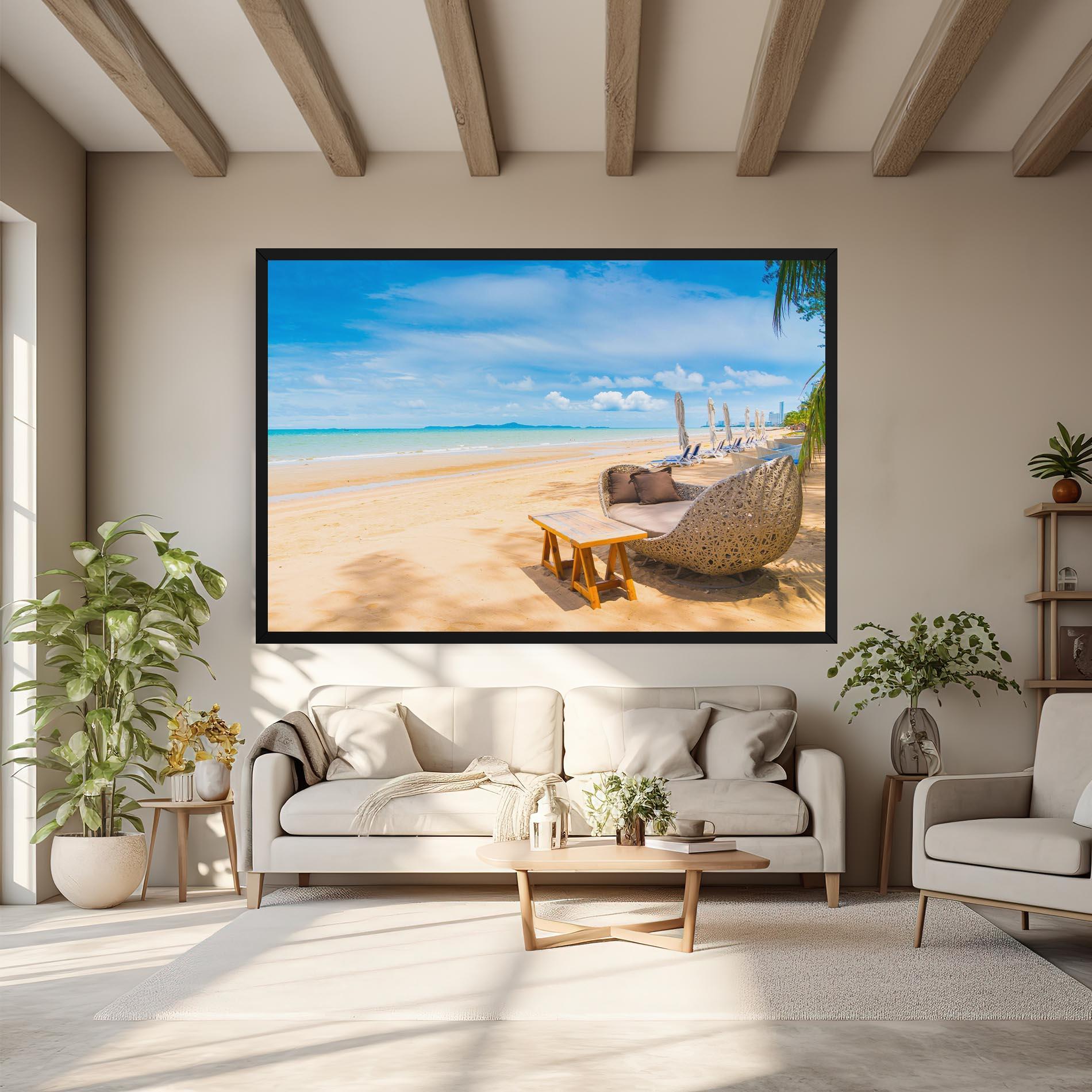 Tablou Canvas Dinning Blue Sky mockup 6