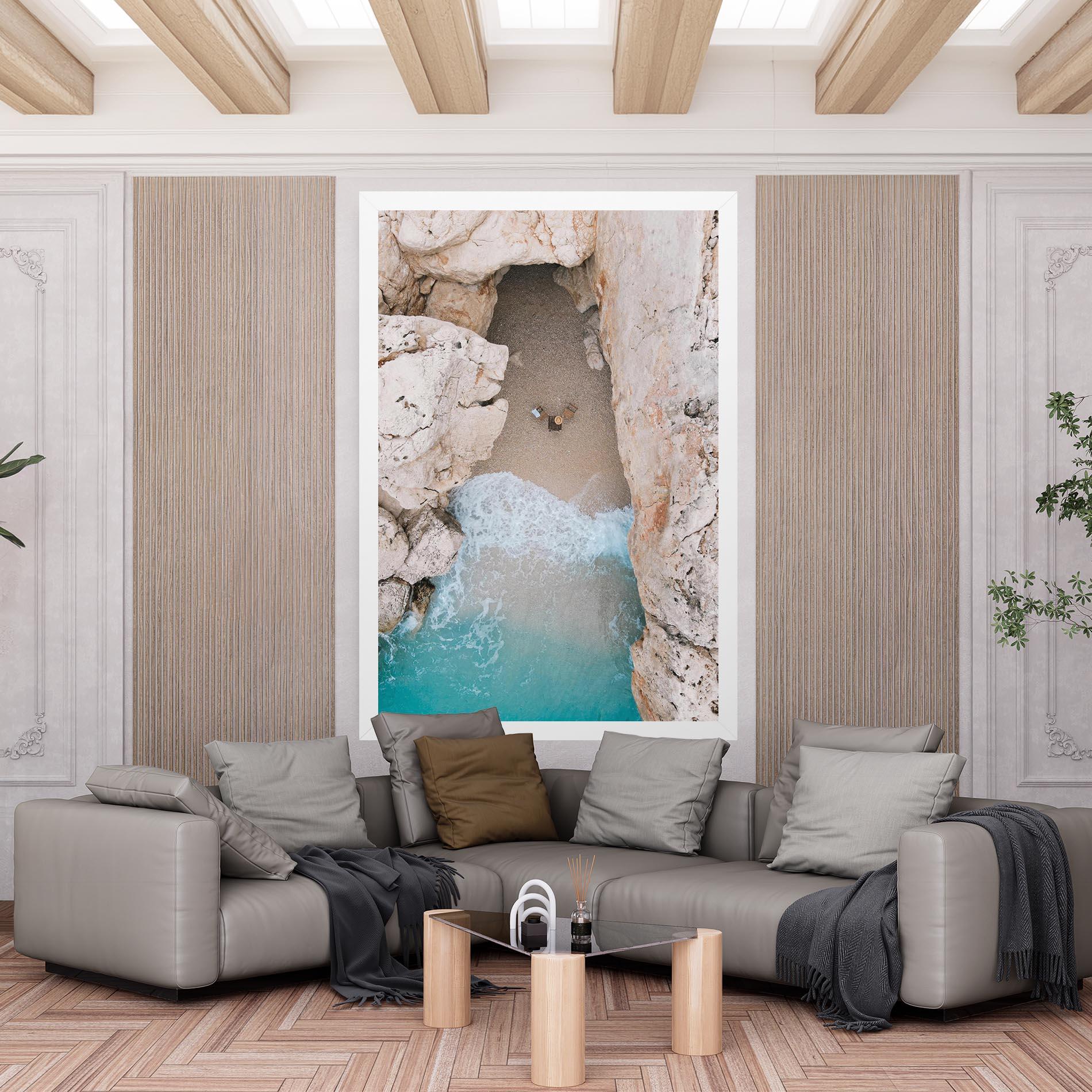 Tablou Canvas Private White Cave mockup 6