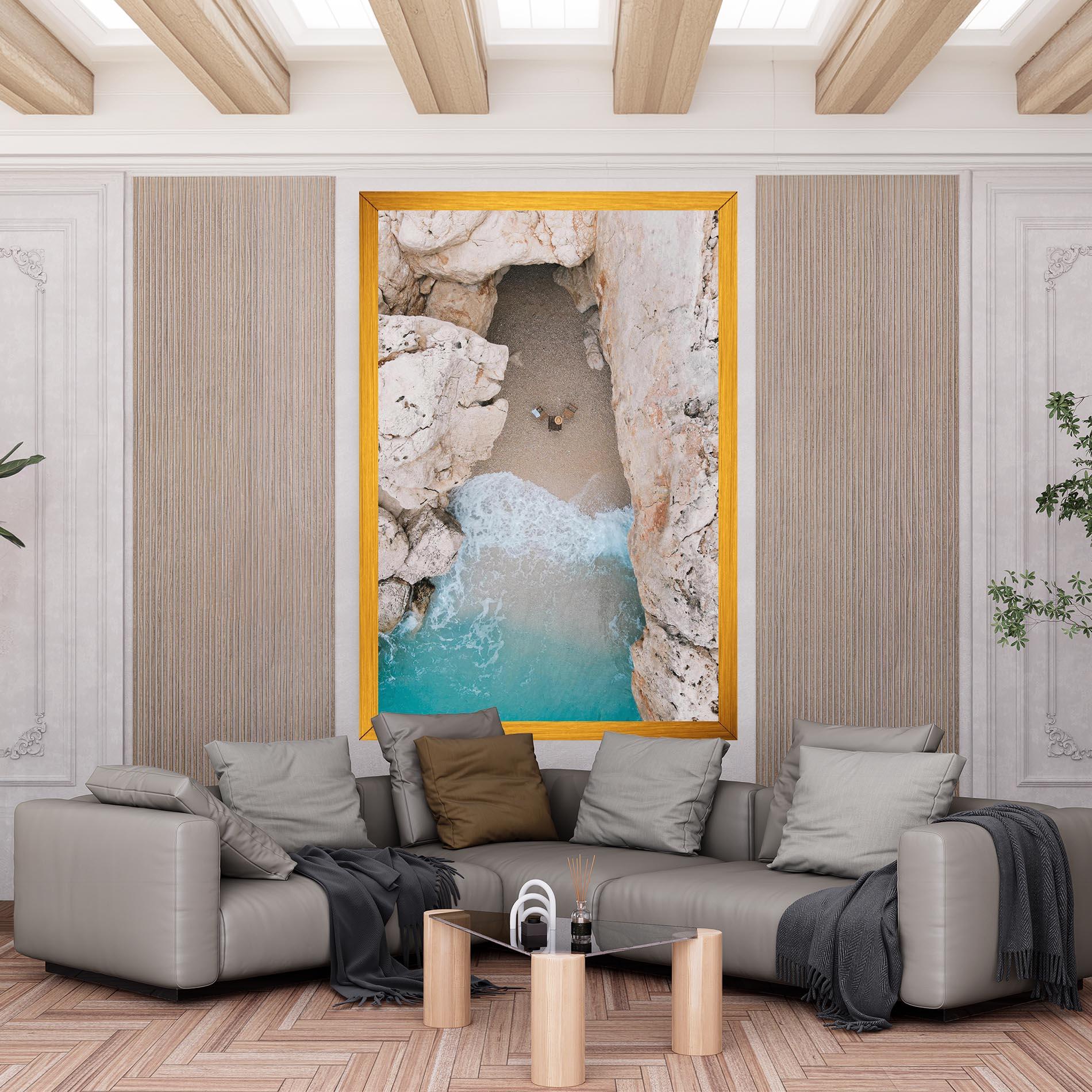 Tablou Canvas Private White Cave mockup 6