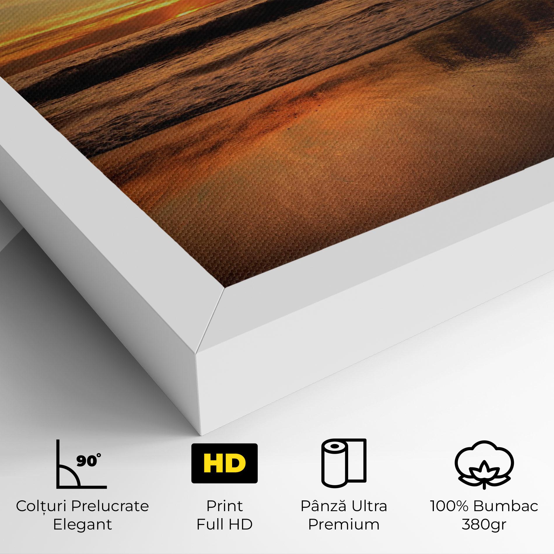 Tablou Canvas Beach Sunset View mockup 4