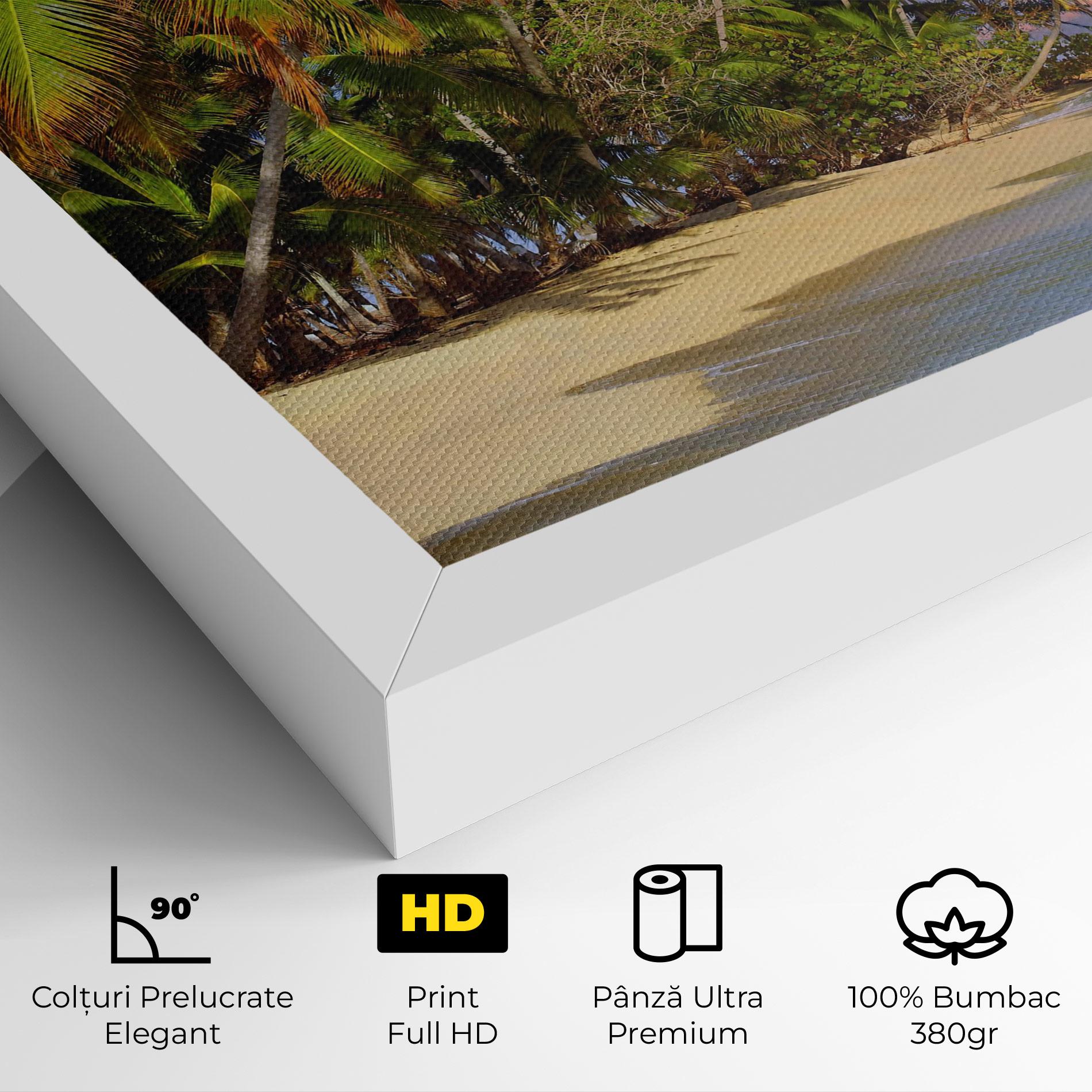 Tablou Canvas Coconut Tree Sunset mockup 4