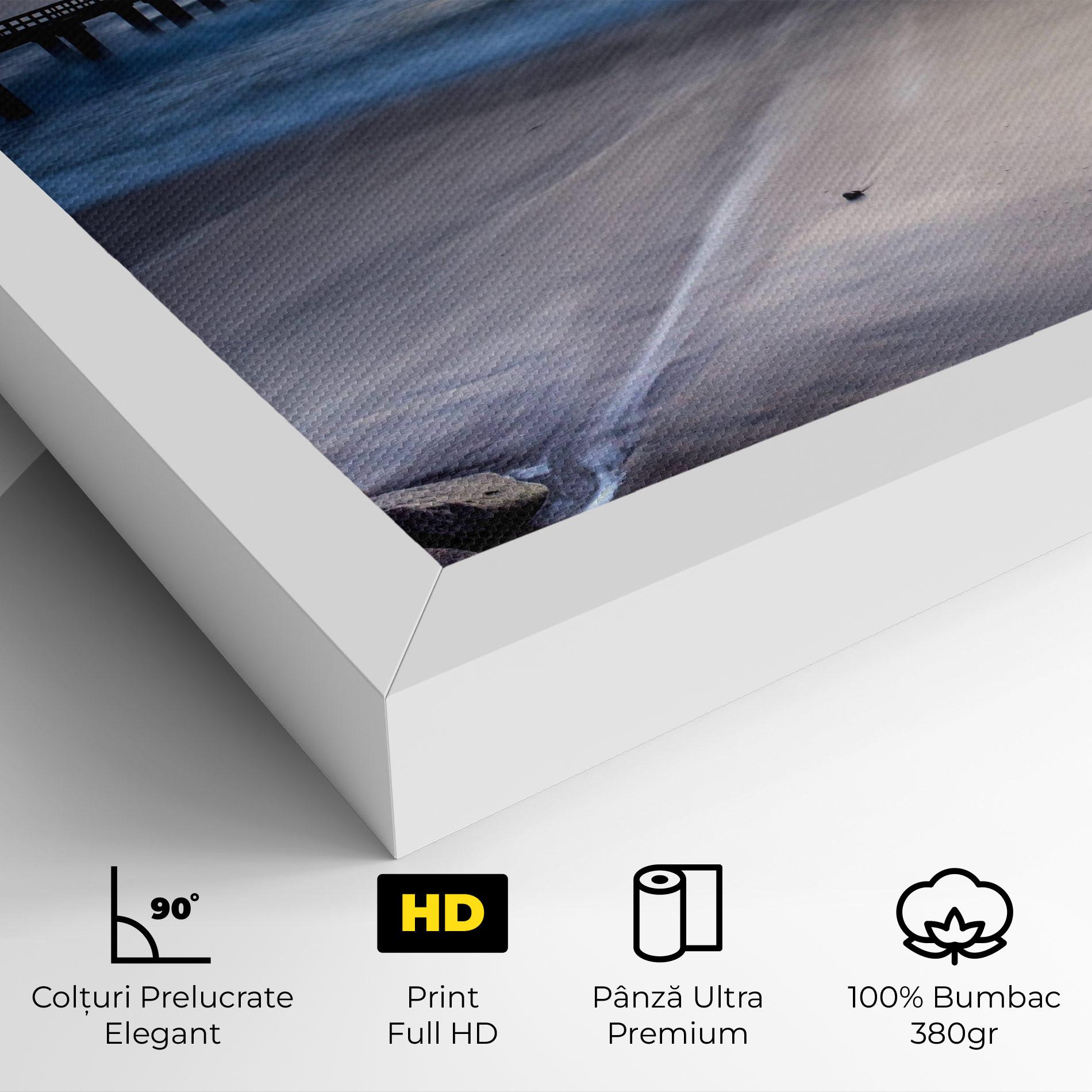 Tablou Canvas Empty Pretty Beach mockup 4