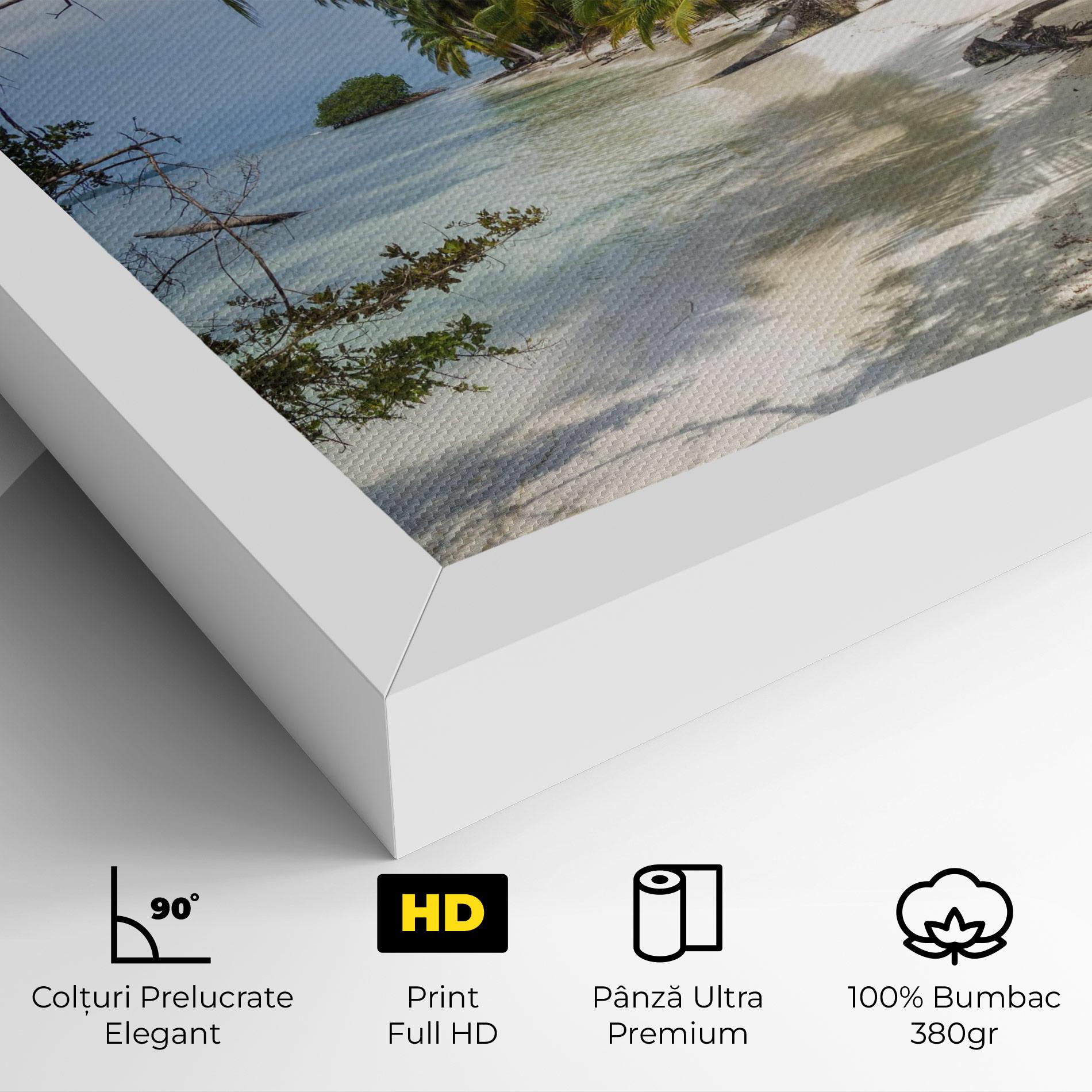 Tablou Canvas Island Beach mockup 4