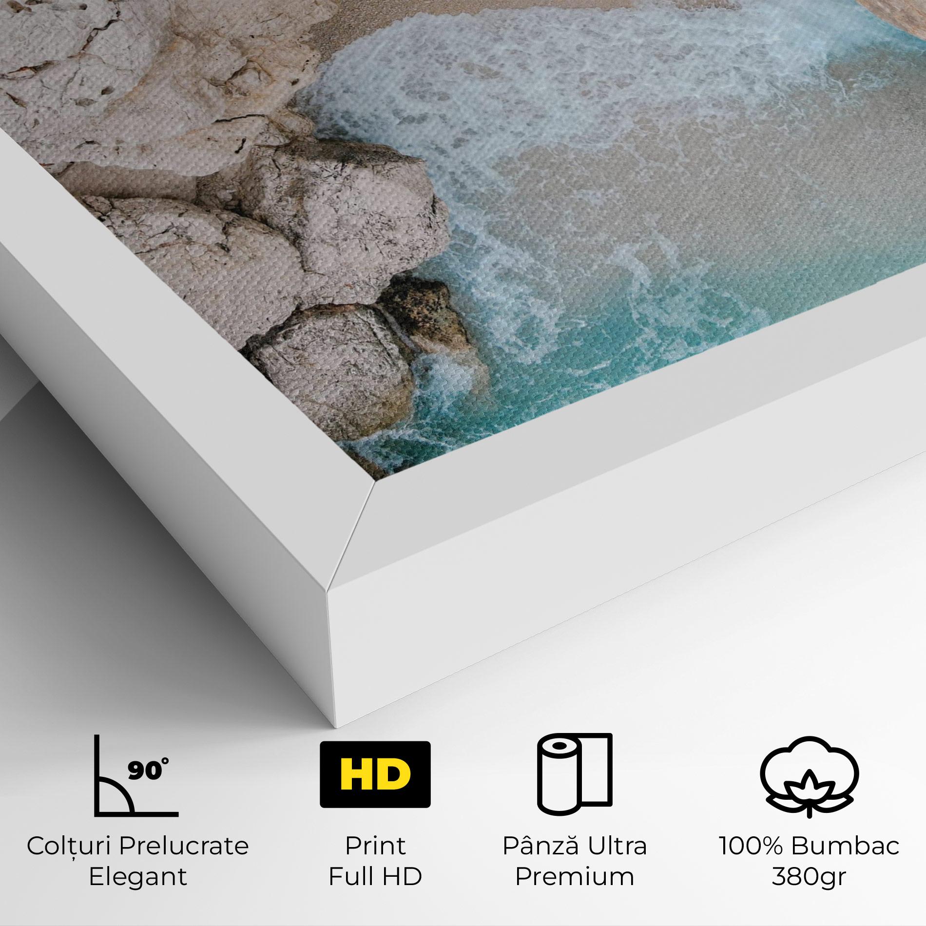 Tablou Canvas Private White Cave mockup 4