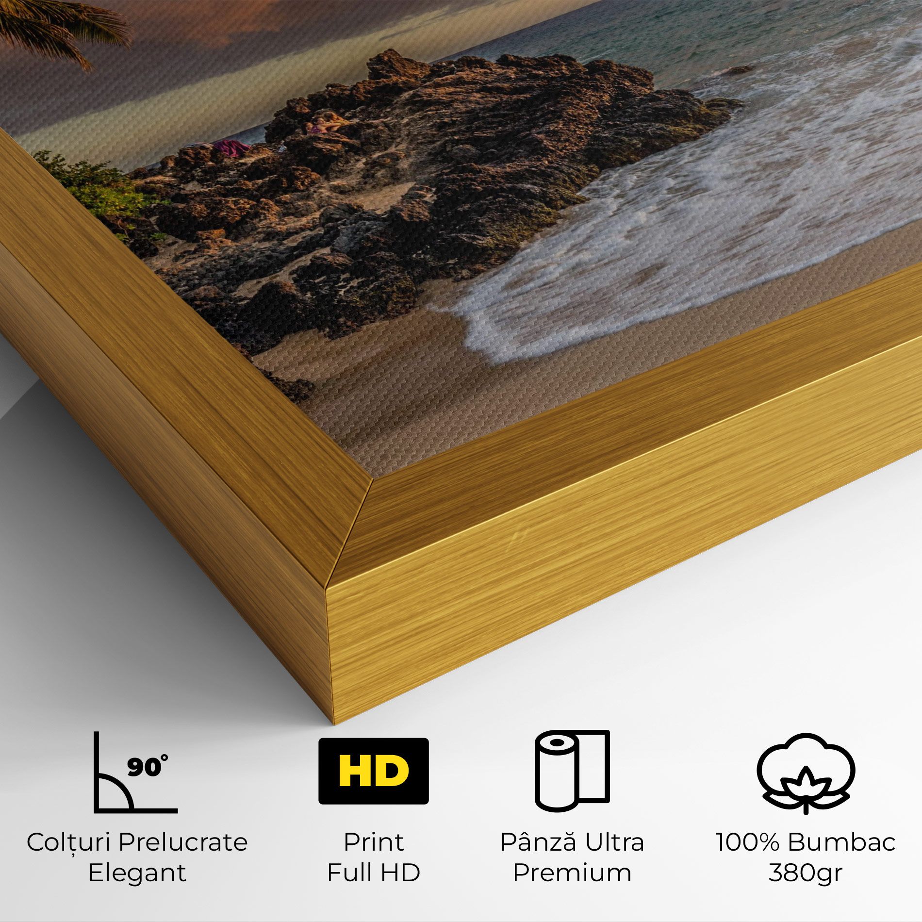 Beautiful Beach Landscape mockup 4