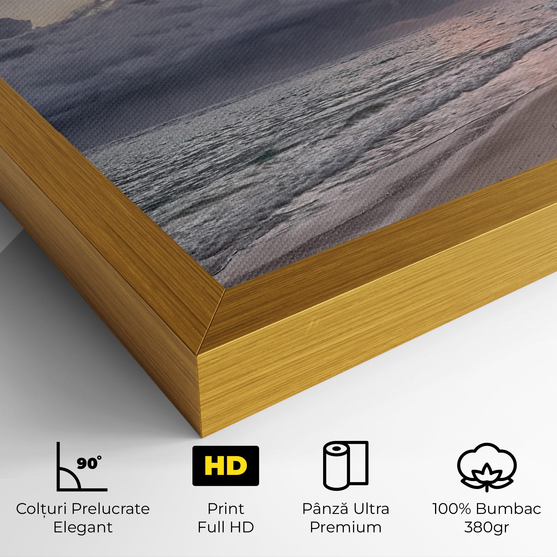 Tablou Canvas Cloudy Beach mockup 4