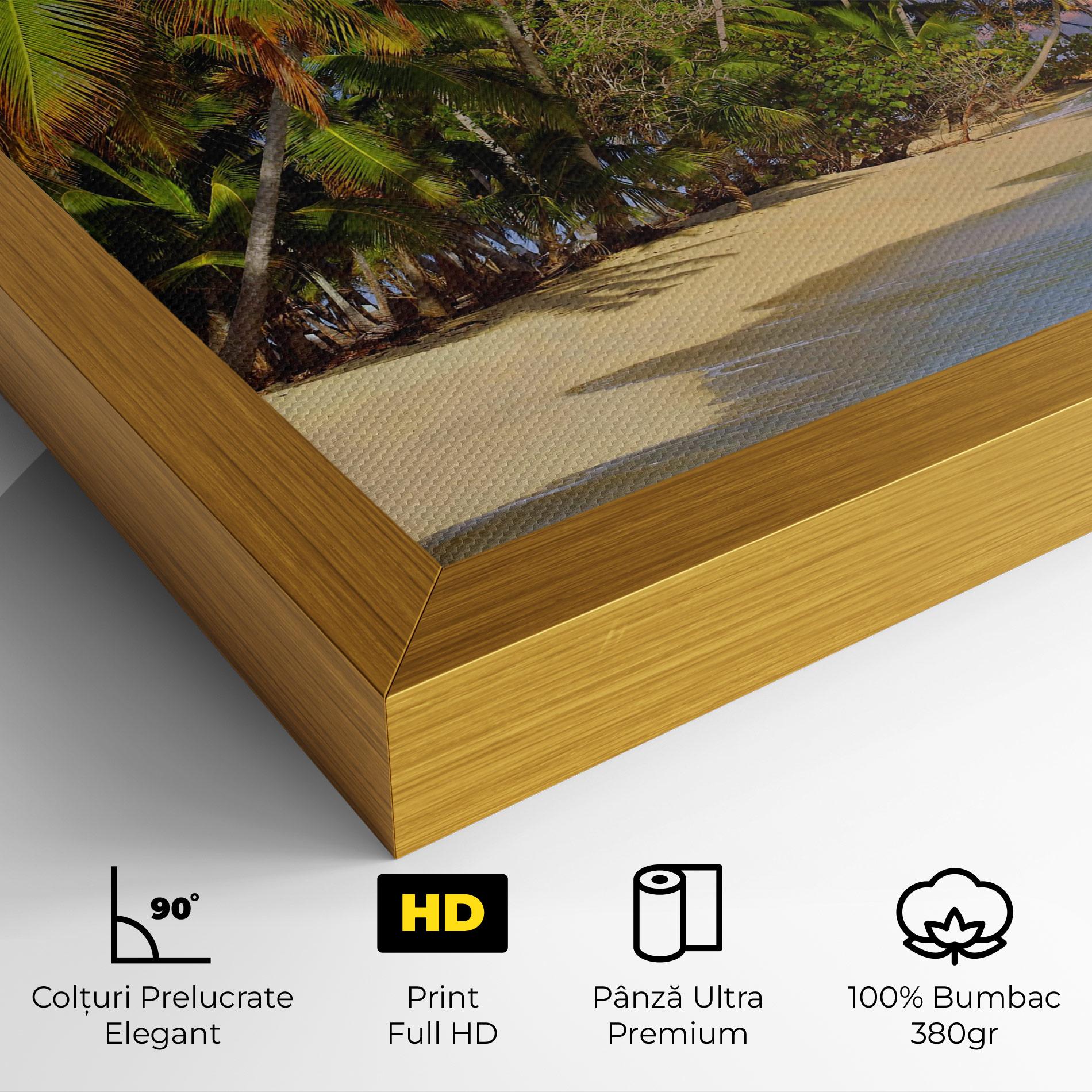 Tablou Canvas Coconut Tree Sunset mockup 4