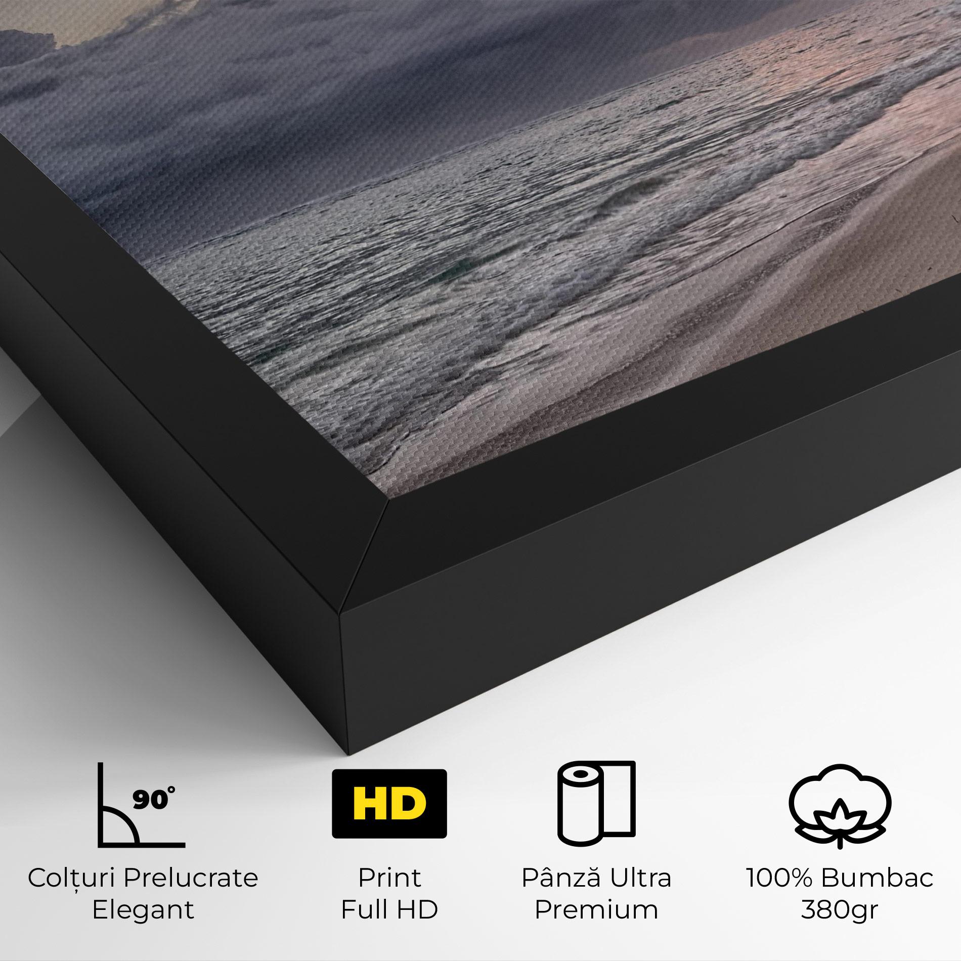 Tablou Canvas Cloudy Beach mockup 4