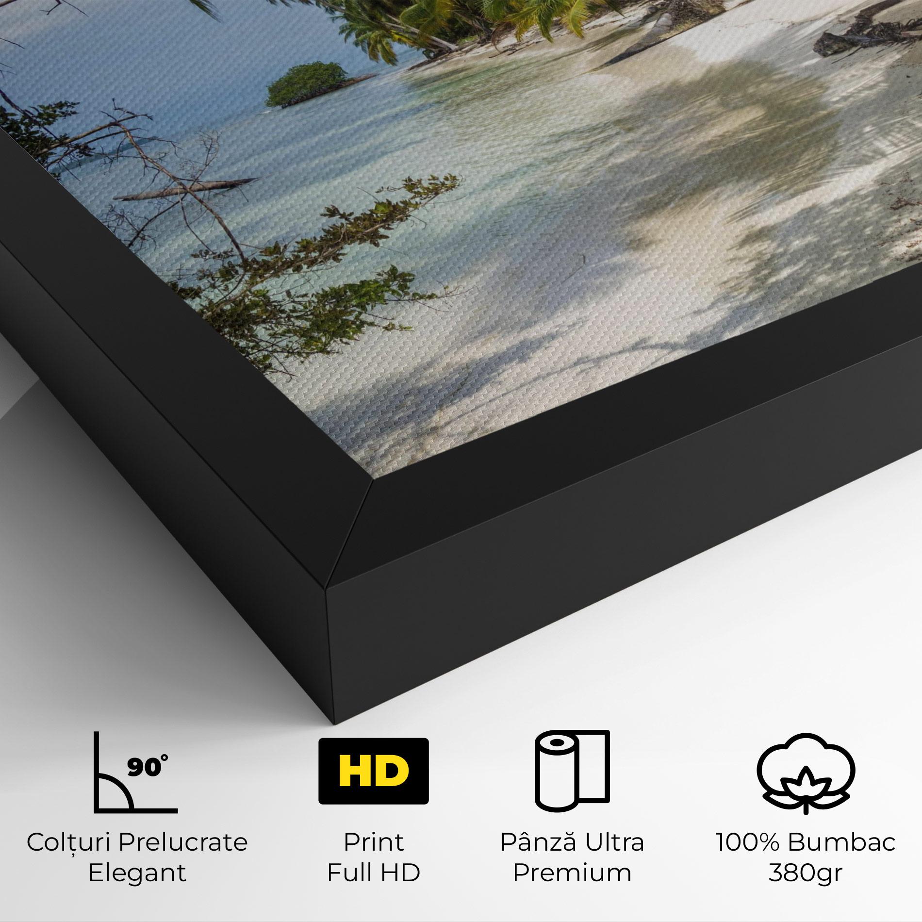 Tablou Canvas Island Beach mockup 4