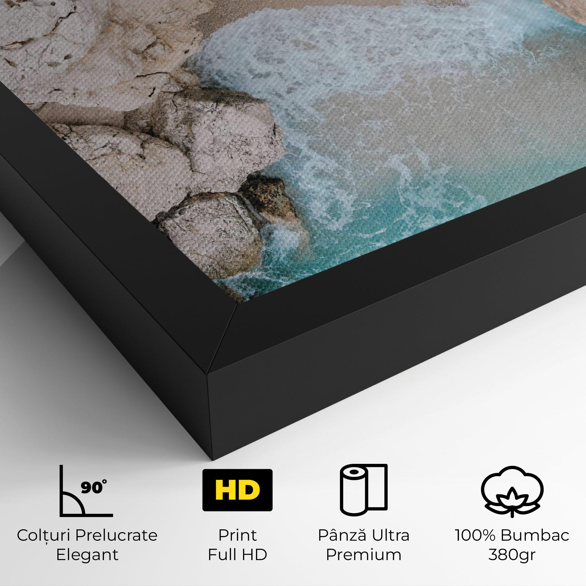 Tablou Canvas Private White Cave mockup 4