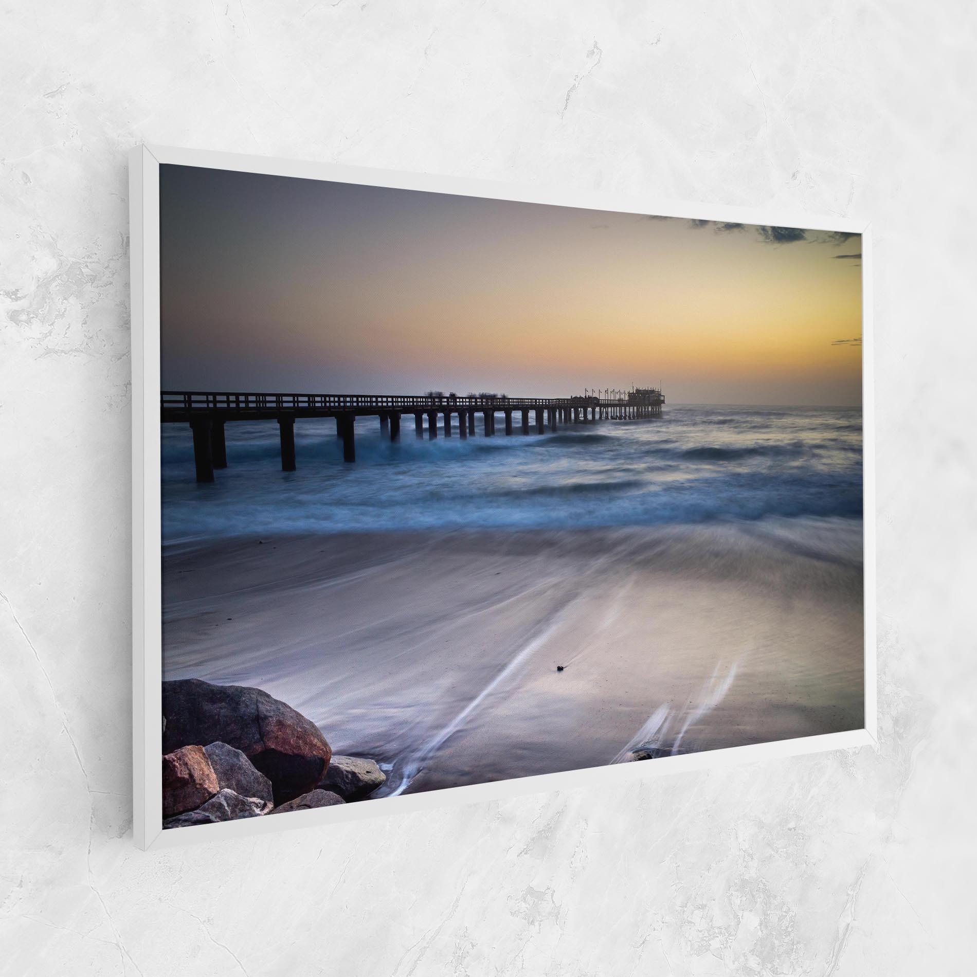 Tablou Canvas Empty Pretty Beach mockup 1