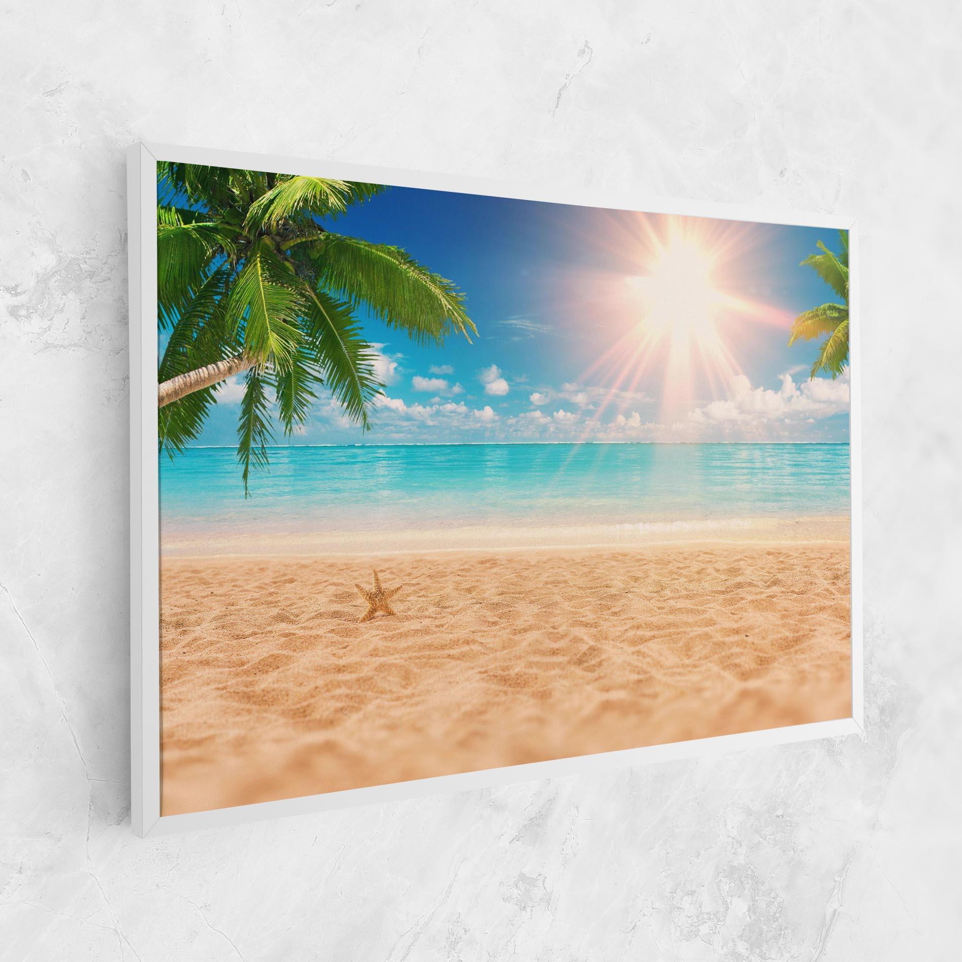 Tablou Canvas Exotic Beach Ocean mockup 1