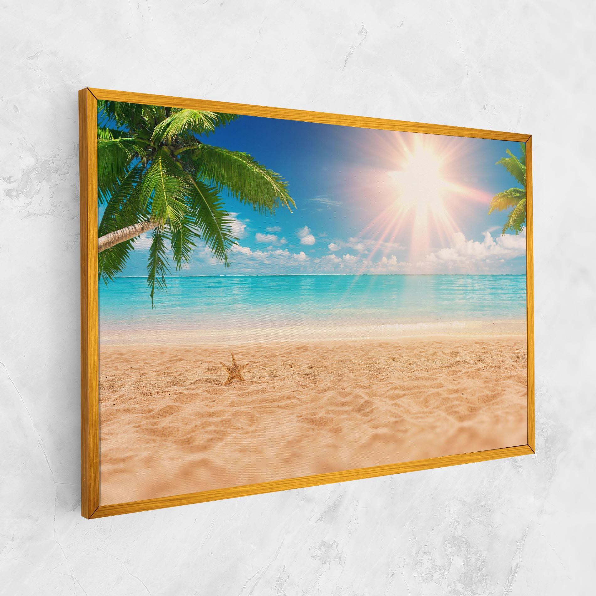 Tablou Canvas Exotic Beach Ocean mockup 1