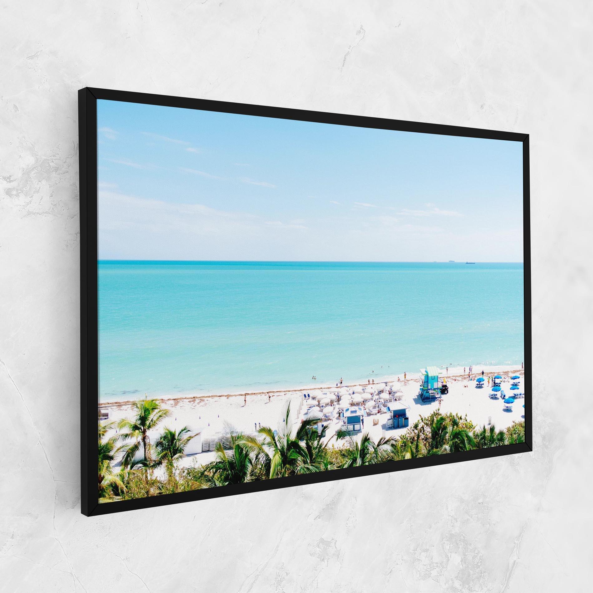 Tablou Canvas Blue Clear Water mockup 1