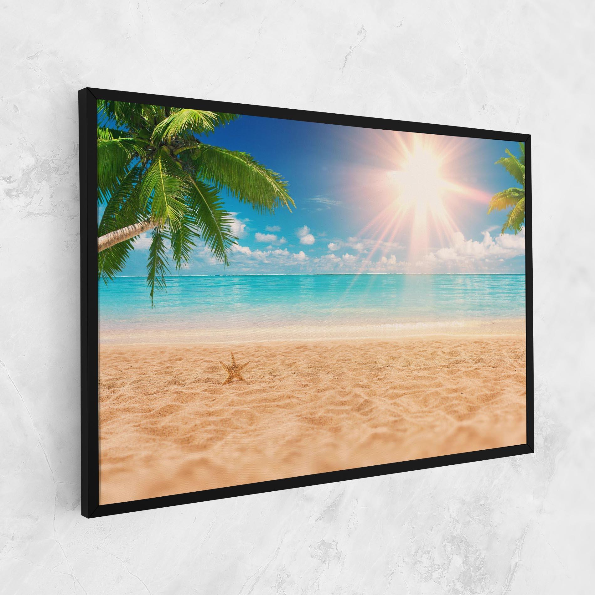 Tablou Canvas Exotic Beach Ocean mockup 1