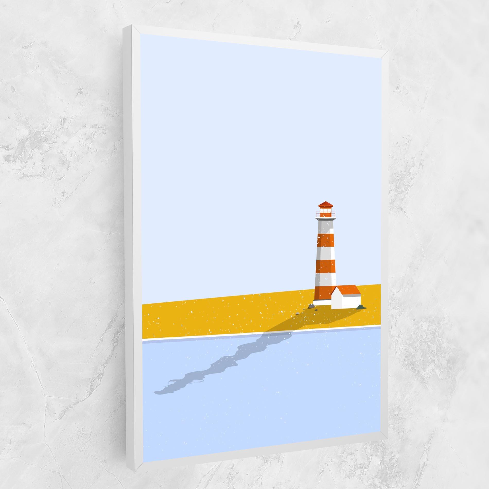 Tablou Canvas Beach Tower mockup 1