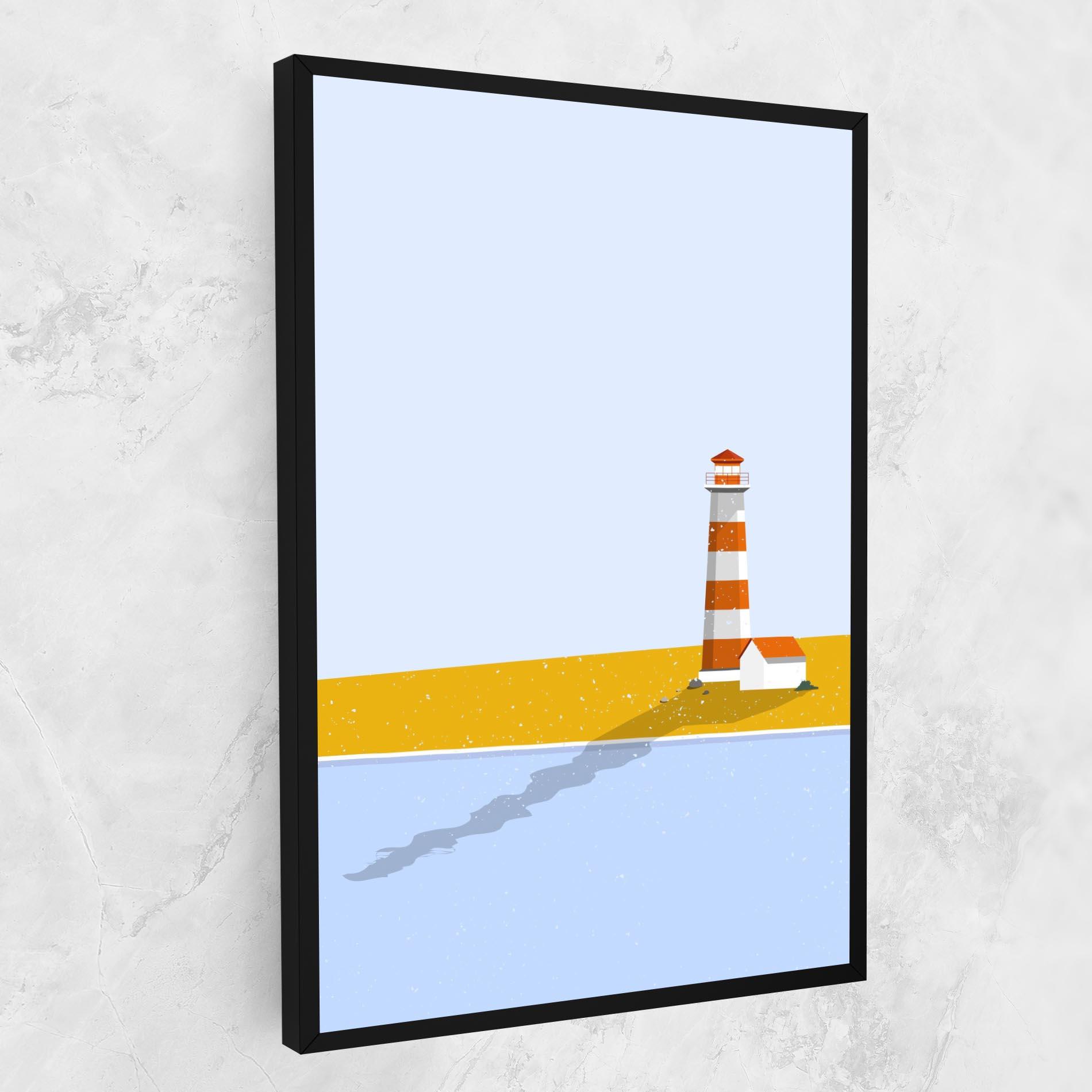 Tablou Canvas Beach Tower mockup 1