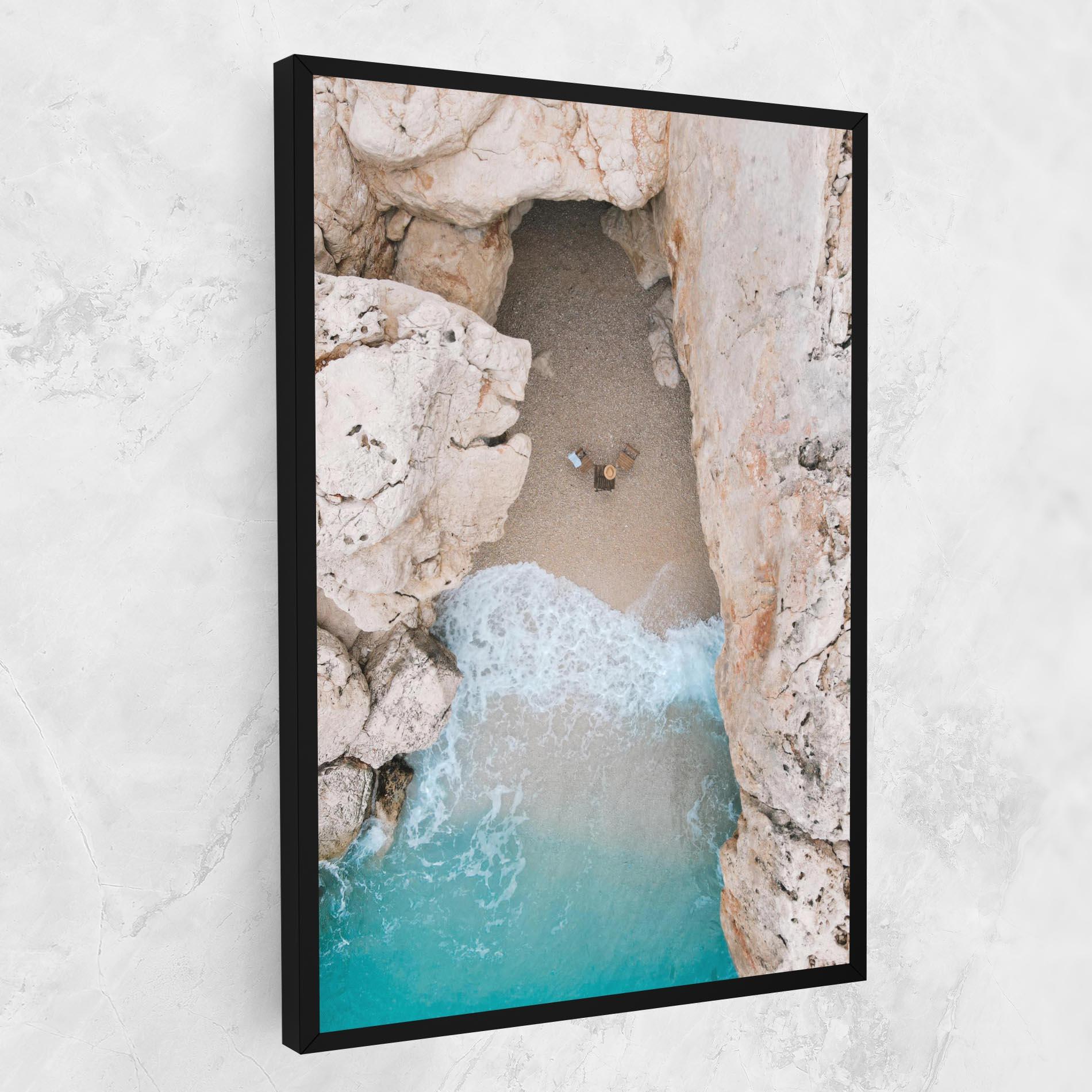 Tablou Canvas Private White Cave mockup 1
