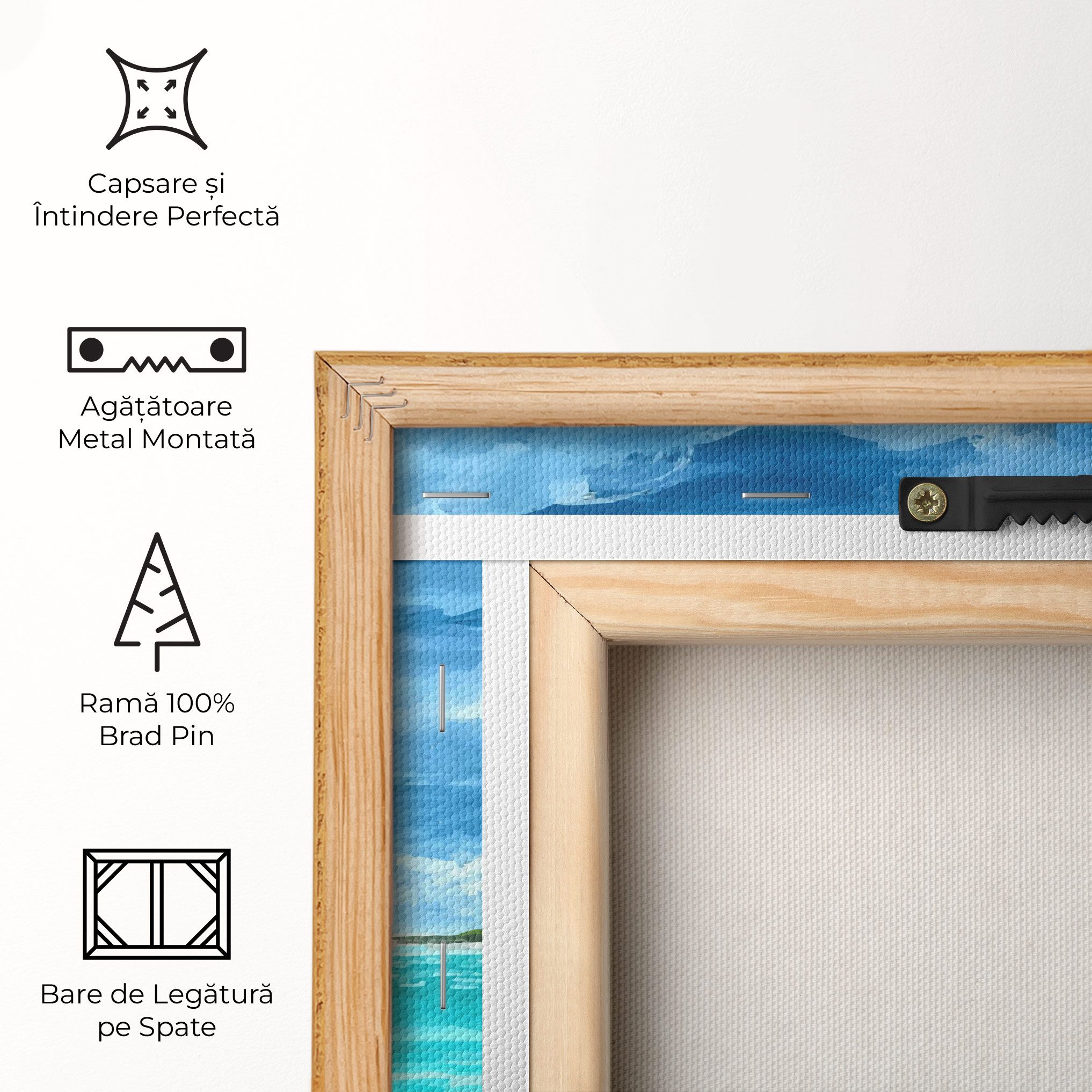 Beach Painting Art mockup 5