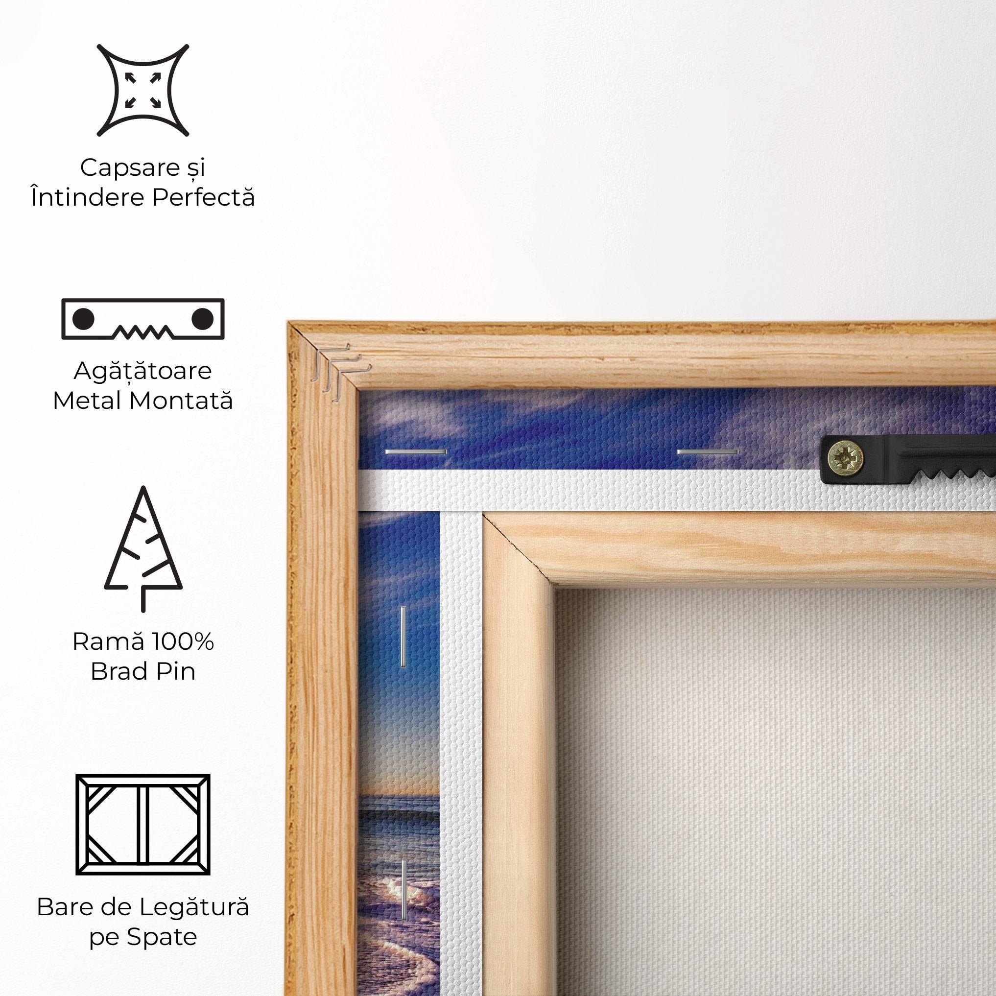 Tablou Canvas Beach Sunrise mockup 5