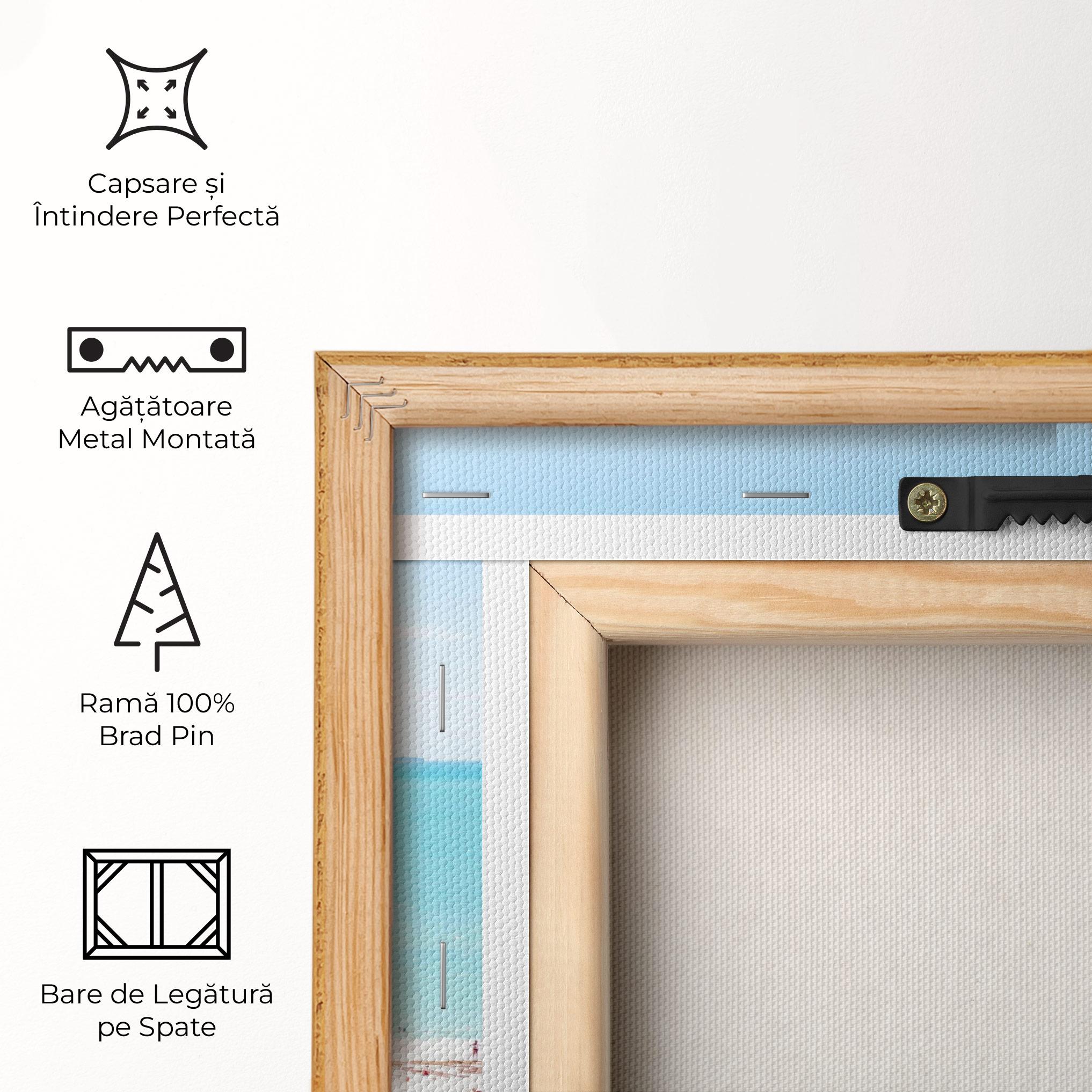 Tablou Canvas Blue Clear Water mockup 5