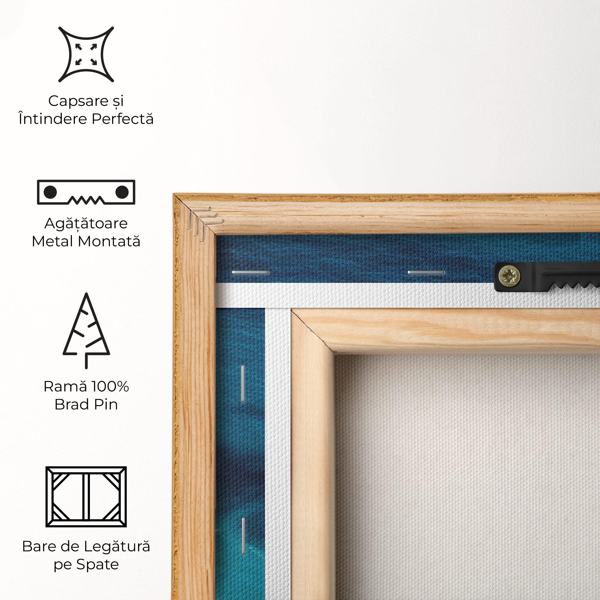 Tablou Canvas Blue Water Beach mockup 5