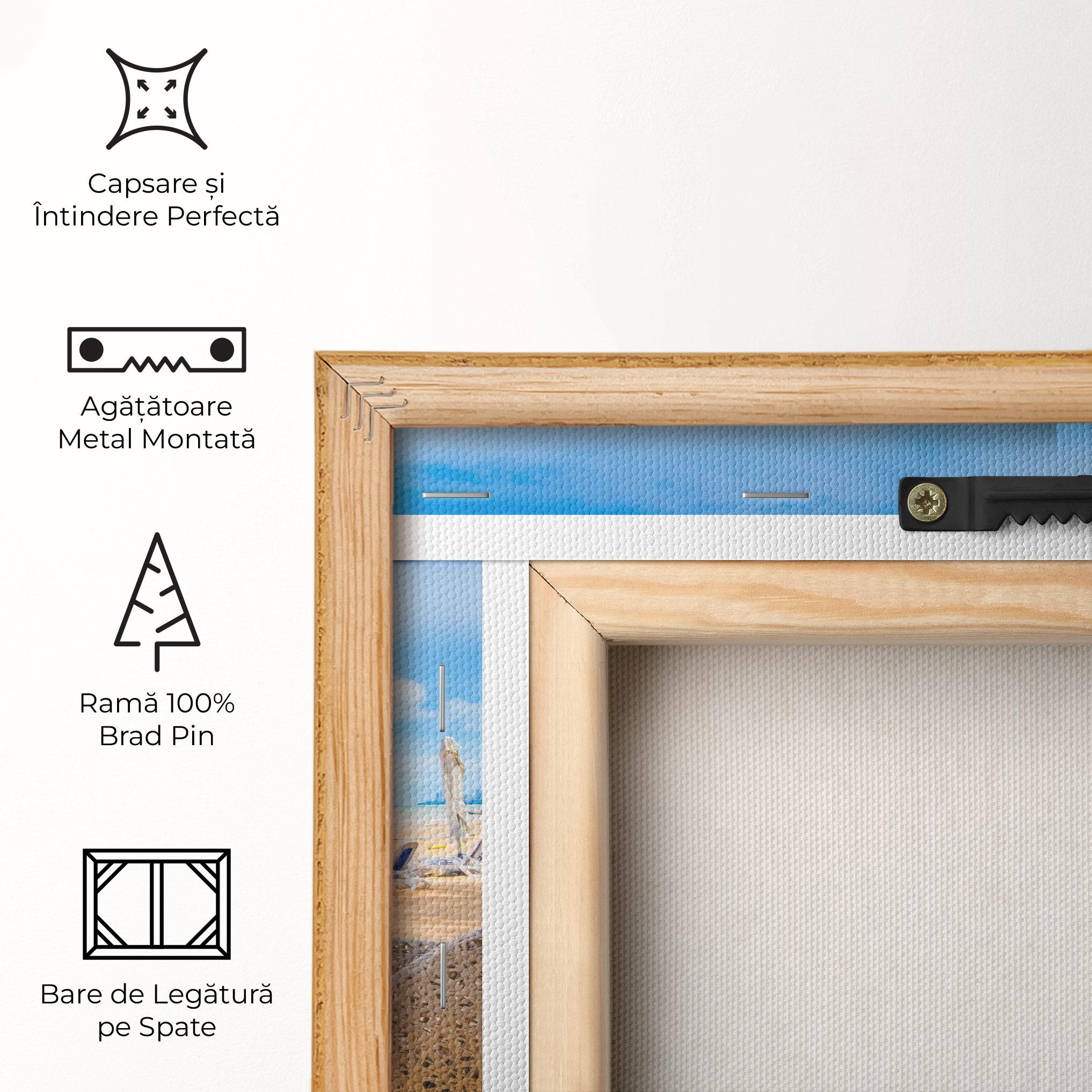 Tablou Canvas Dinning Blue Sky mockup 5