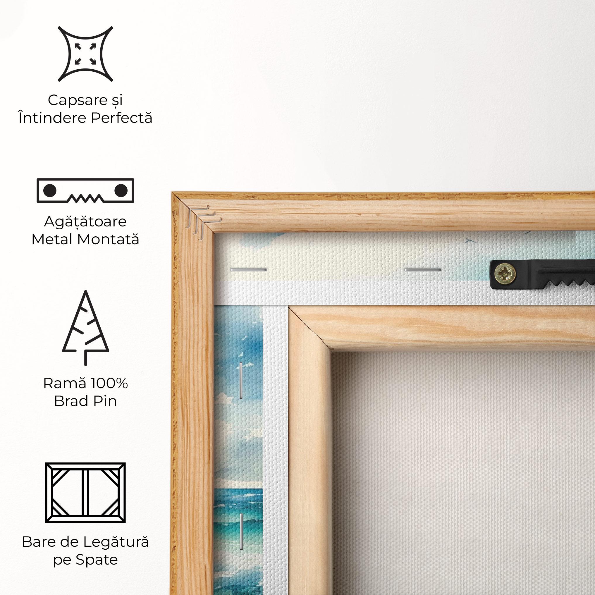 Tablou Canvas Watercolor Sea Beach mockup 5