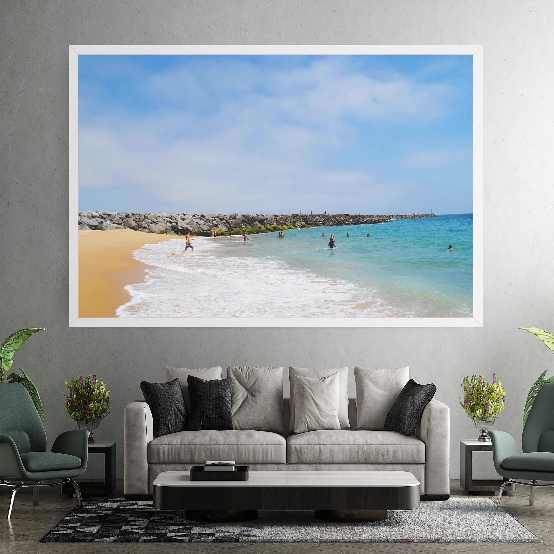 Tablou Canvas At The Beach mockup 7