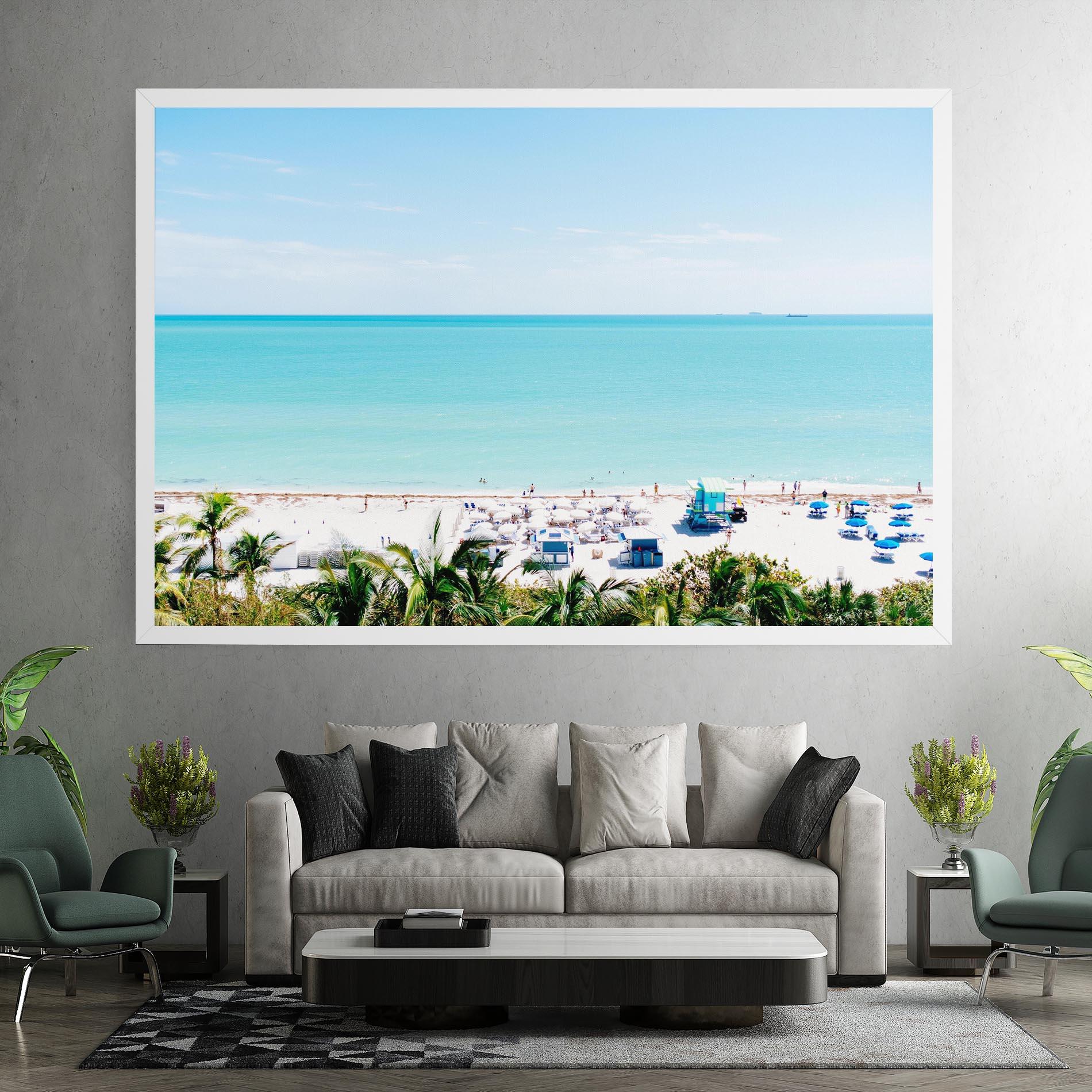 Tablou Canvas Blue Clear Water mockup 7