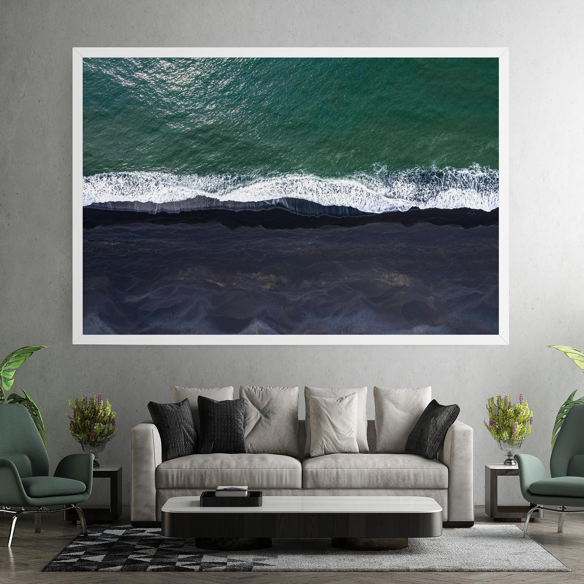 Tablou Canvas Green Blue Beach mockup 7